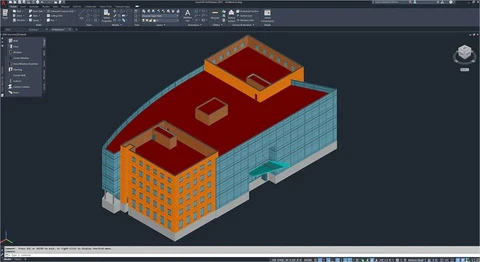 AutoCAD architectural design