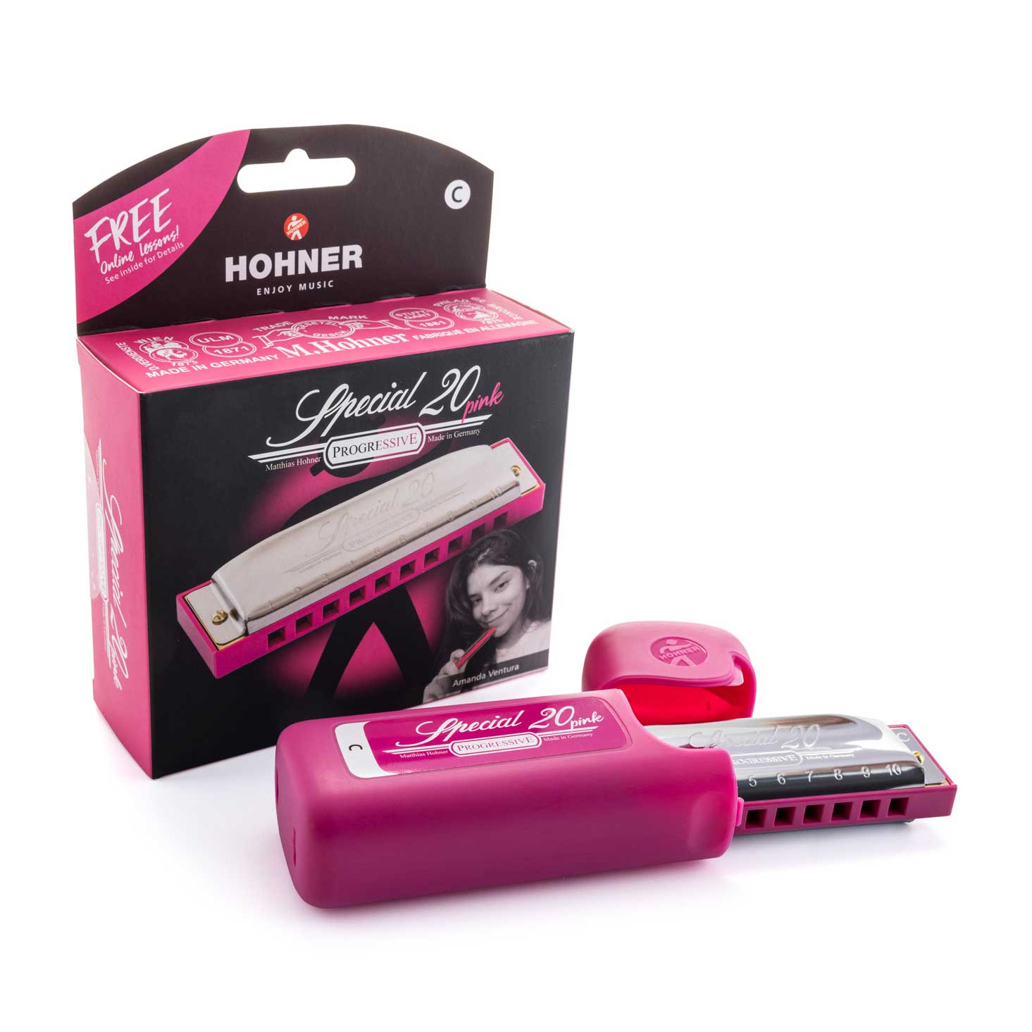 GUITARGUITAR Hohner Special 20 C Major Pink
