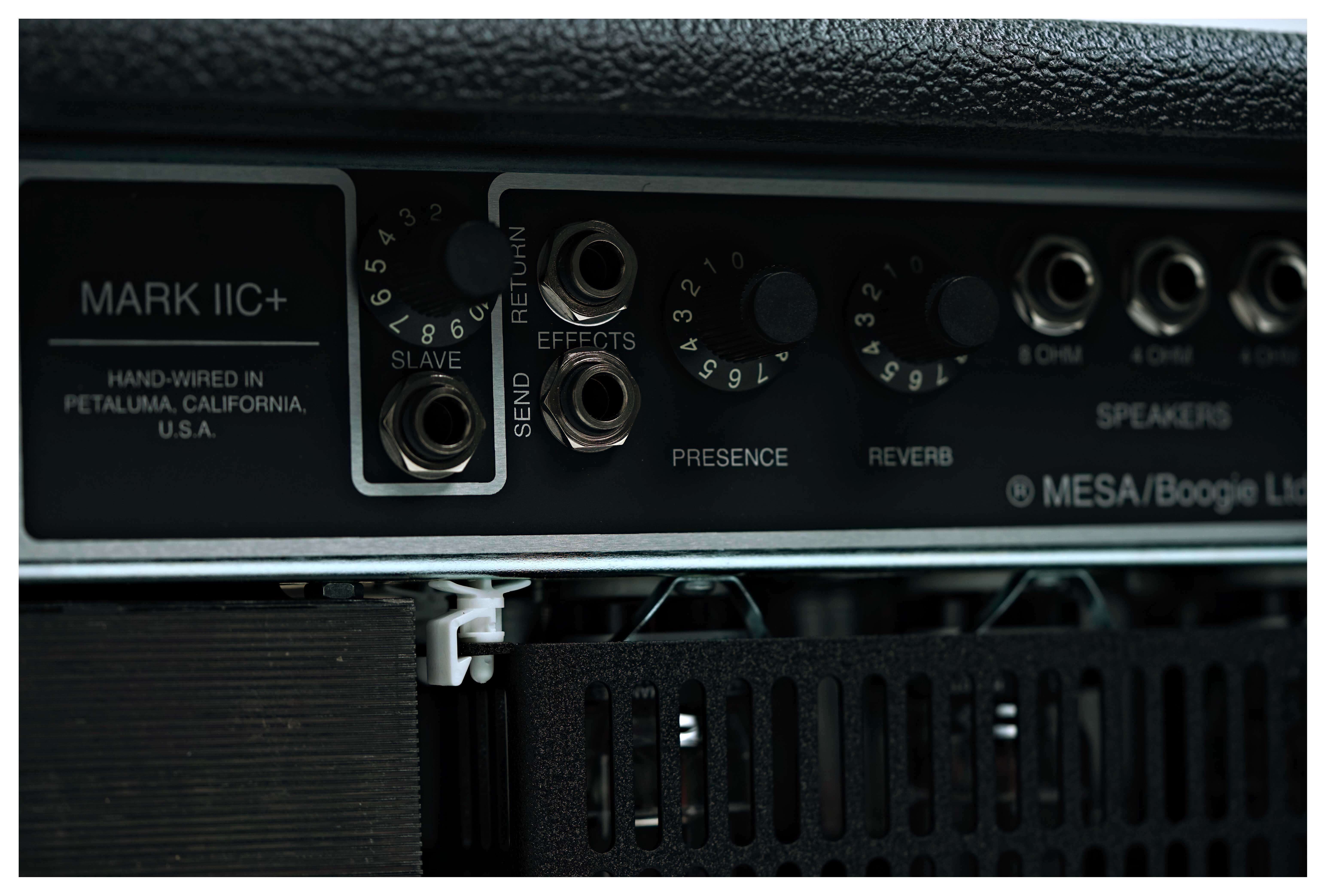 GUITARGUITAR Mesa Boogie Mark IIC+ HRG Valve Amp Head Black Wicker
