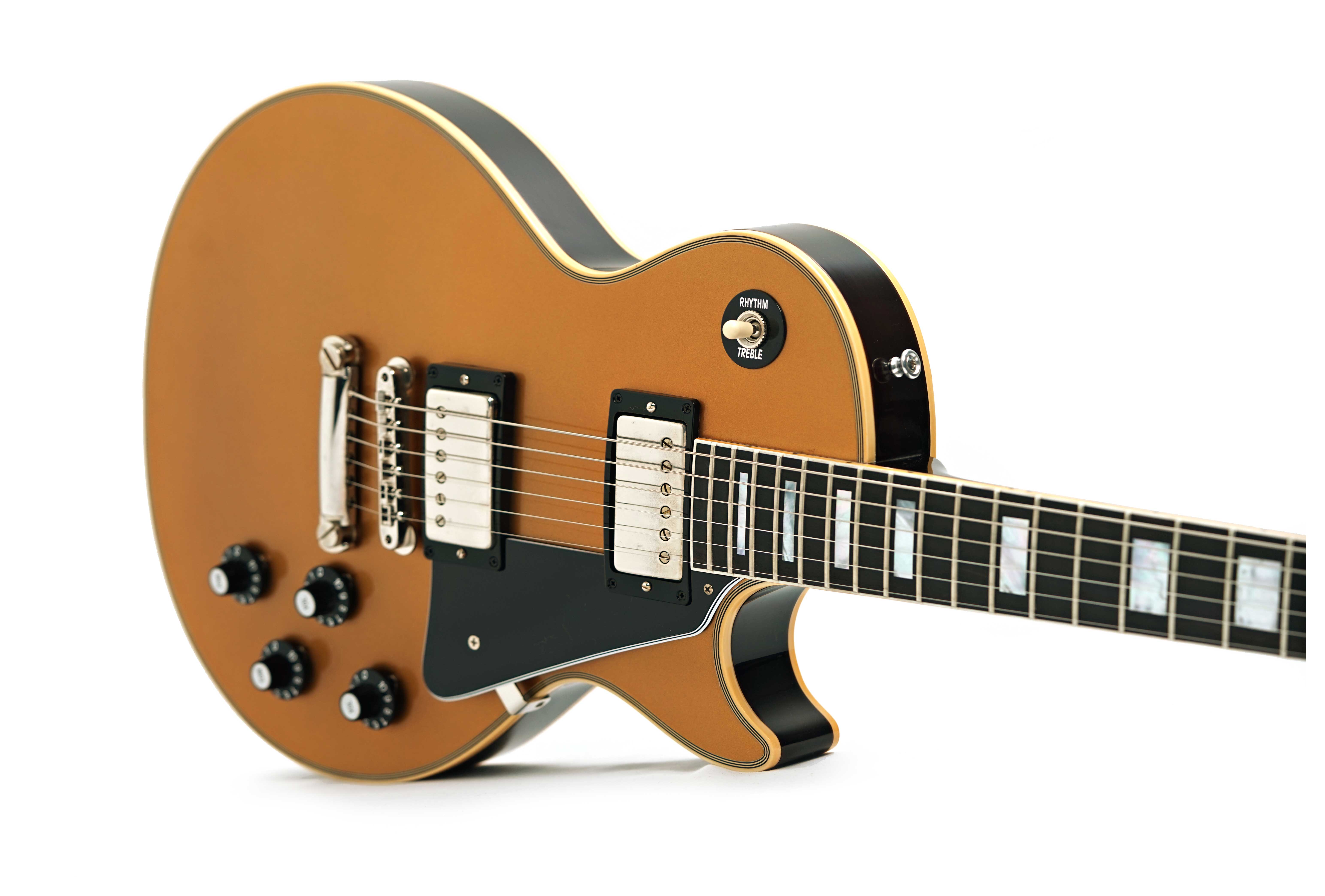 GUITARGUITAR Gibson Custom Shop Dealer Select 1968 Les Paul Custom VOS Gold Top Dark Back #505598