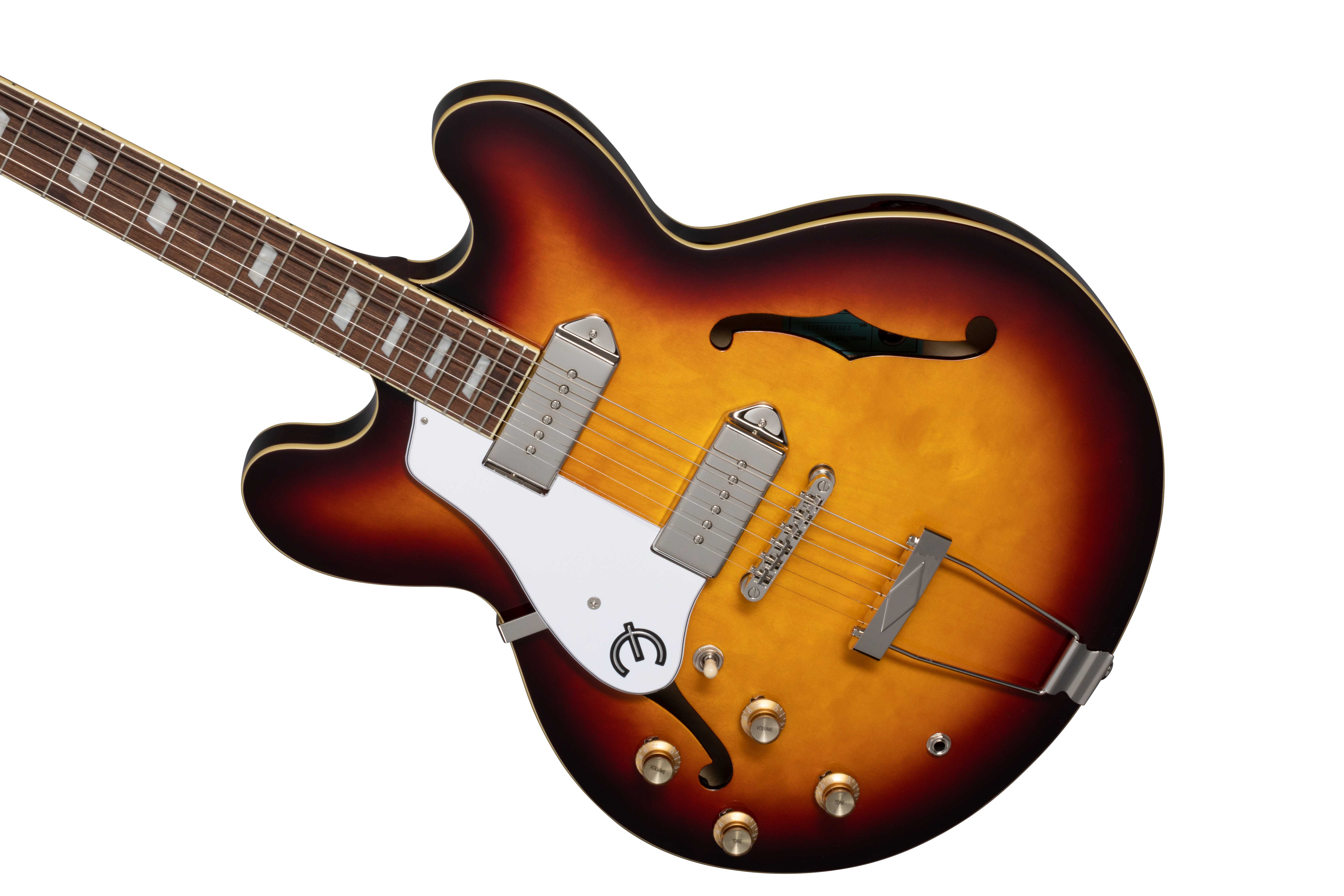 GUITARGUITAR Epiphone 2023 Casino Vintage Sunburst Left Handed