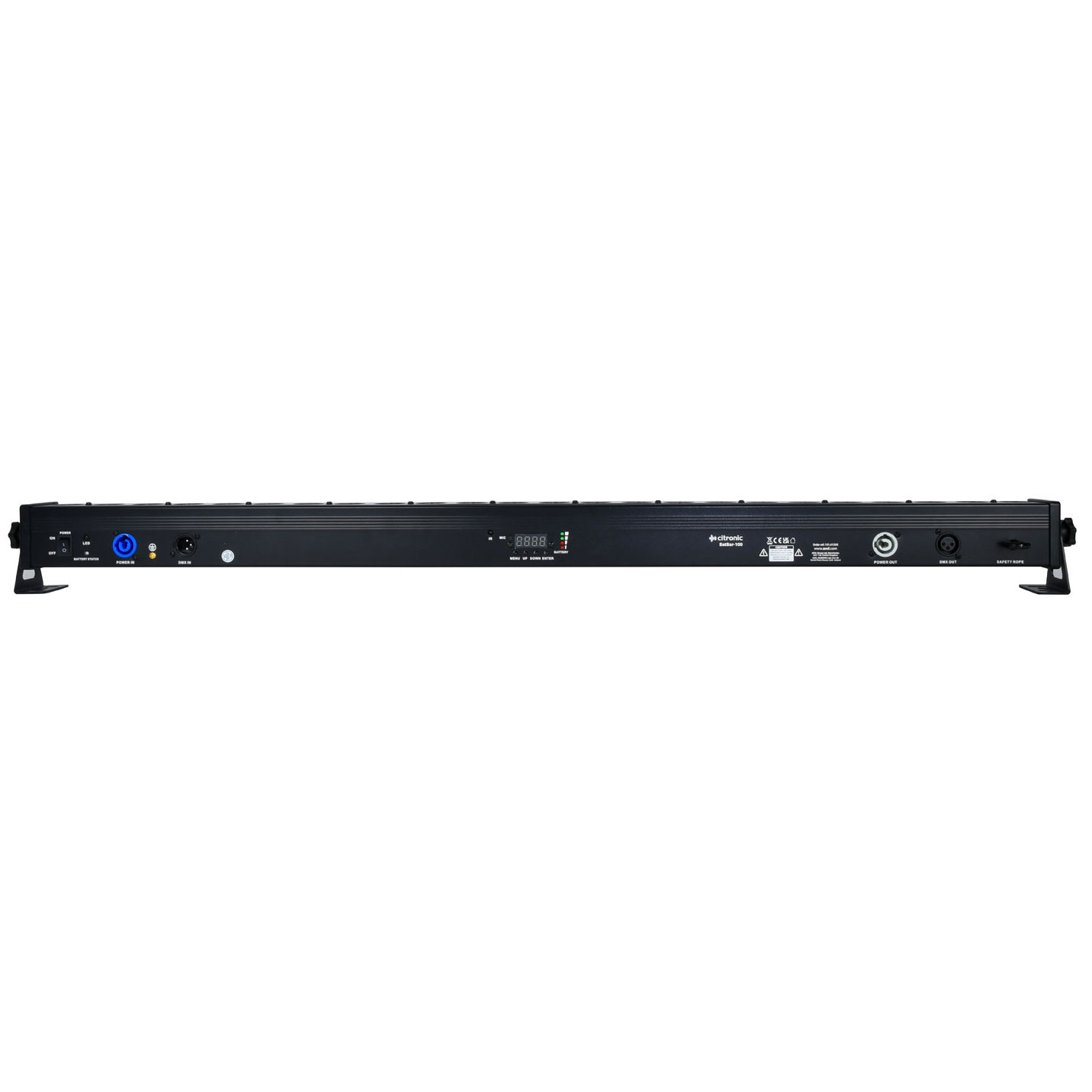 GUITARGUITAR Citronic BatBar-100: Rechargeable 24 x 4W LED Wall Bar