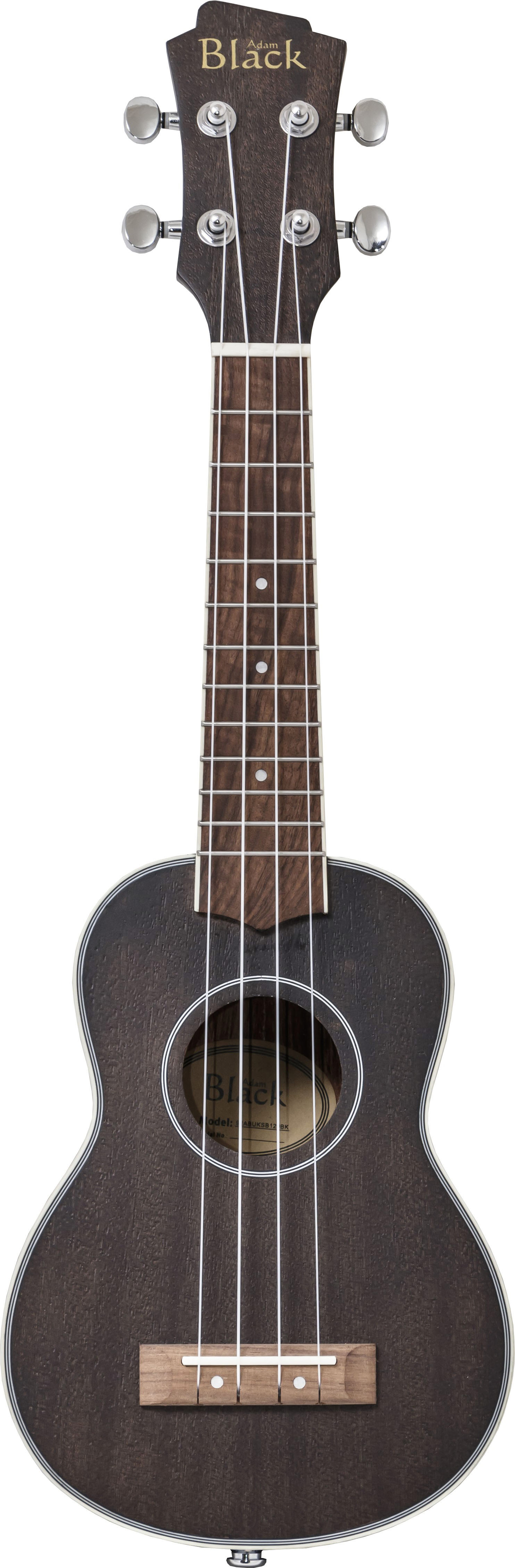 GUITARGUITAR Adam Black Soprano Ukulele Black