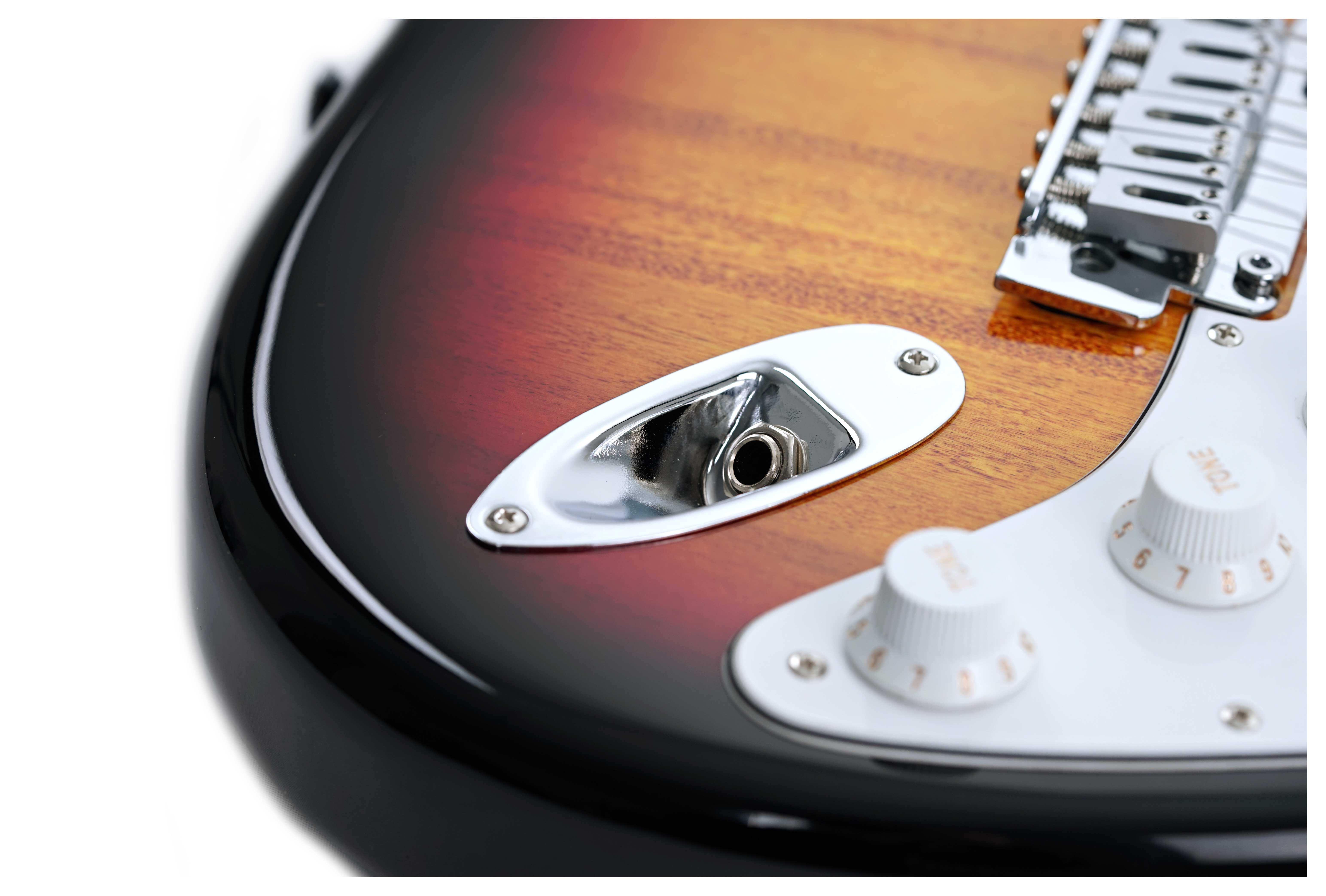 GUITARGUITAR Fender Standard Stratocaster 3-Color Sunburst Indian Laurel Fingerboard