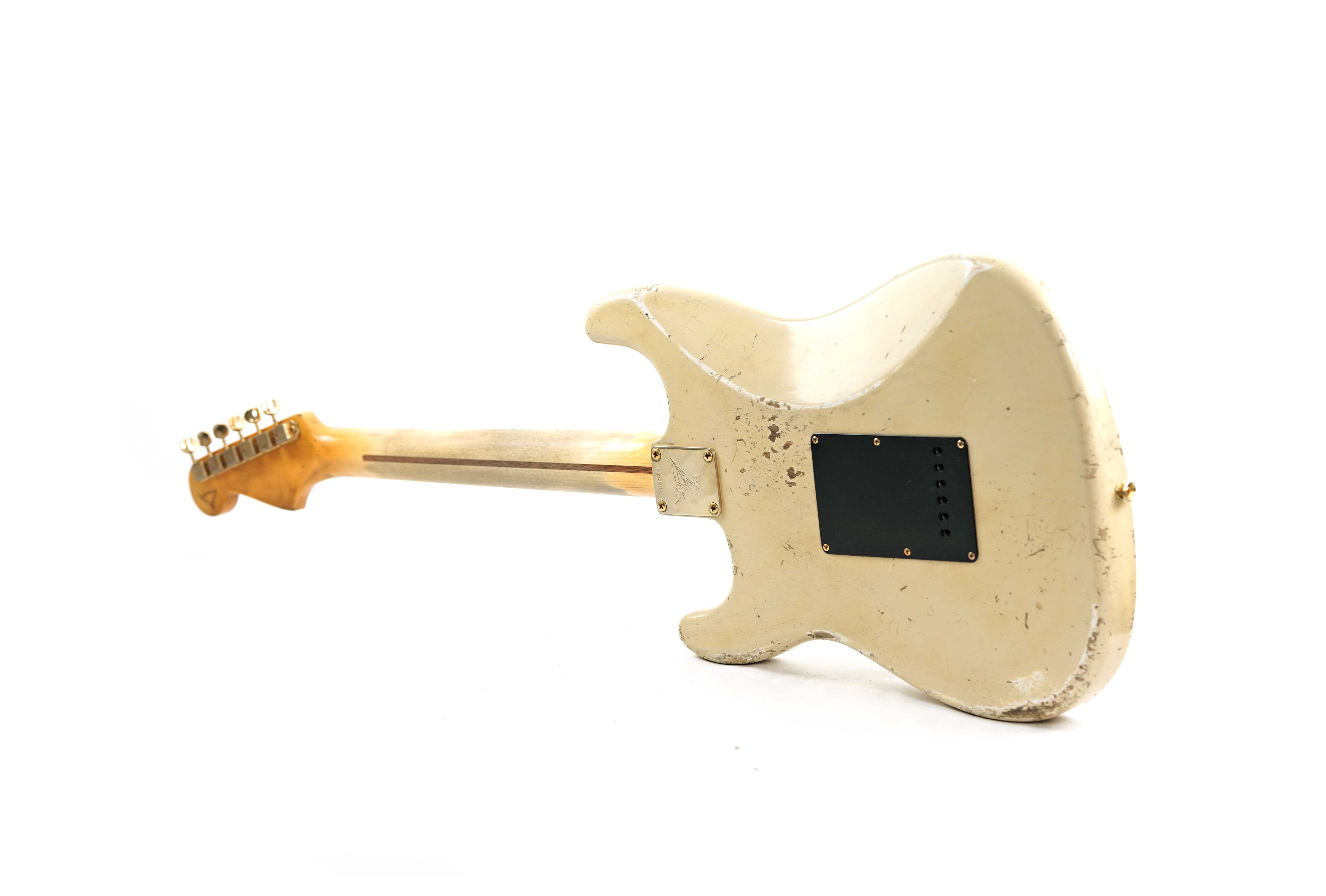 GUITARGUITAR Fender Custom Shop 1950s Stratocaster Relic Faded Desert Sand Master Built by Yuriy Shishkov