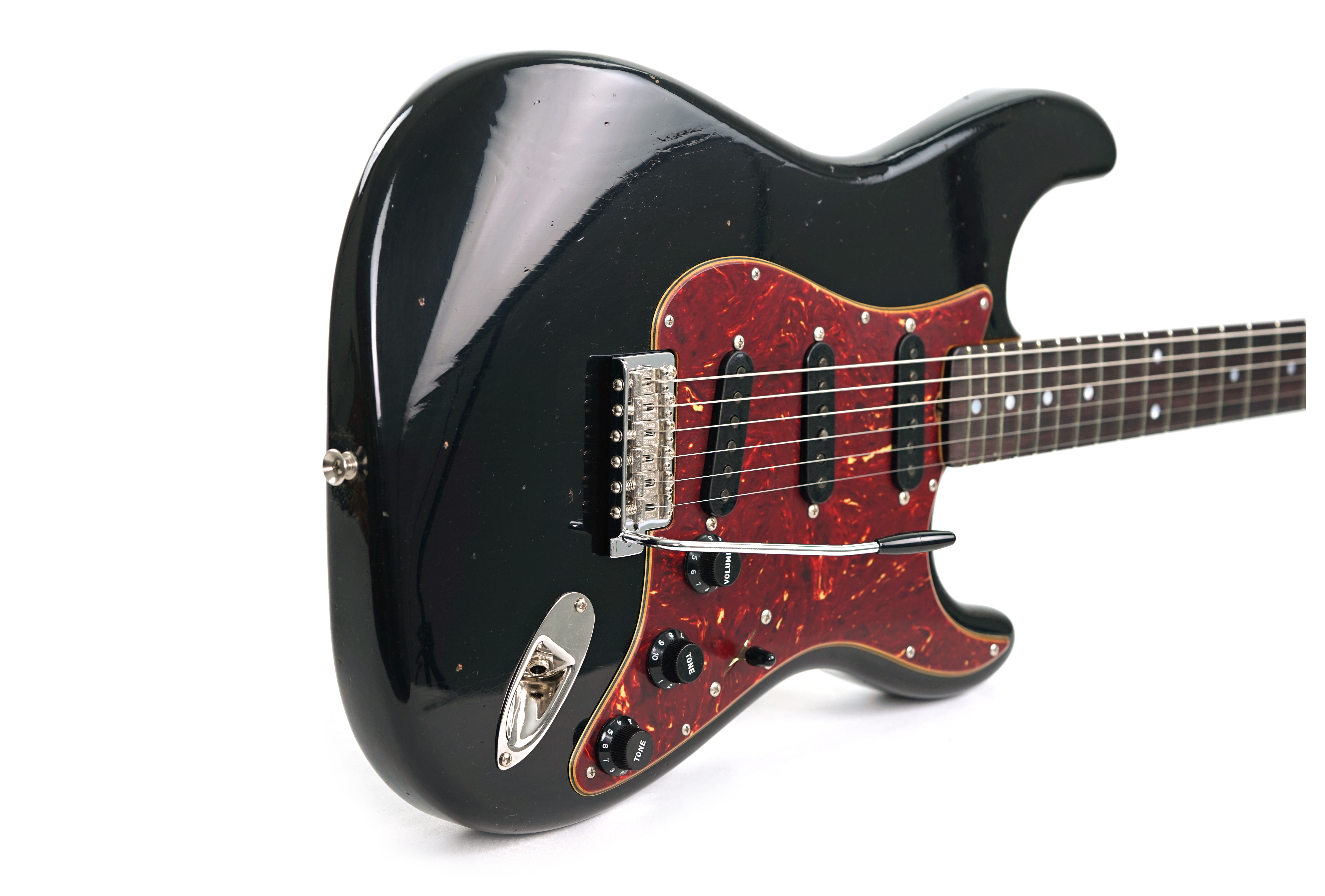 GUITARGUITAR Fender Custom Shop Limited Edition Roasted Stratocaster Journeyman Relic with Closet Classic Hardware Black #XN18611