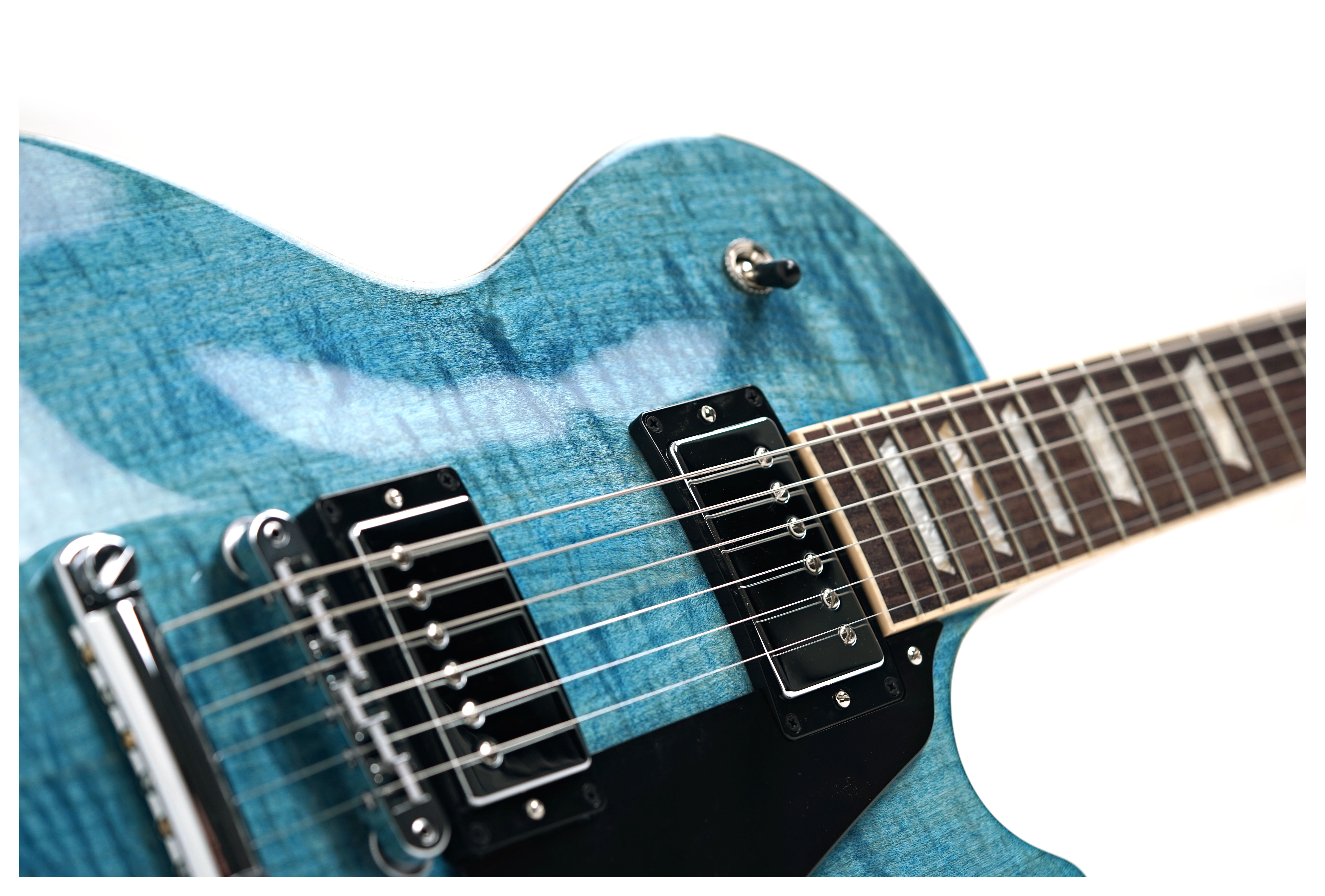 GUITARGUITAR Gibson Les Paul Studio Figured Ocean Blue #204850014