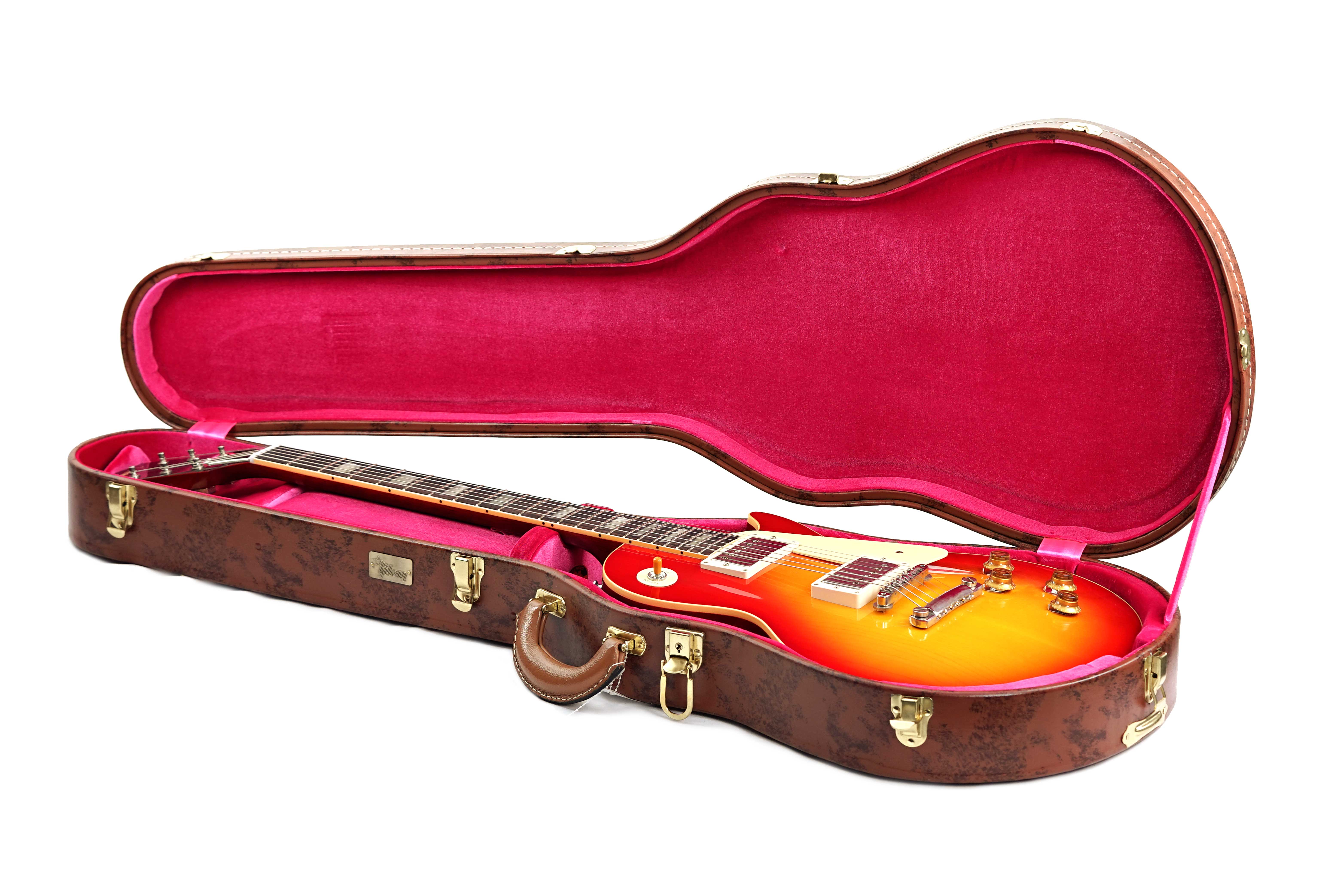 GUITARGUITAR Gibson Custom Shop 1958 Les Paul Standard Reissue VOS Washed Cherry #841068