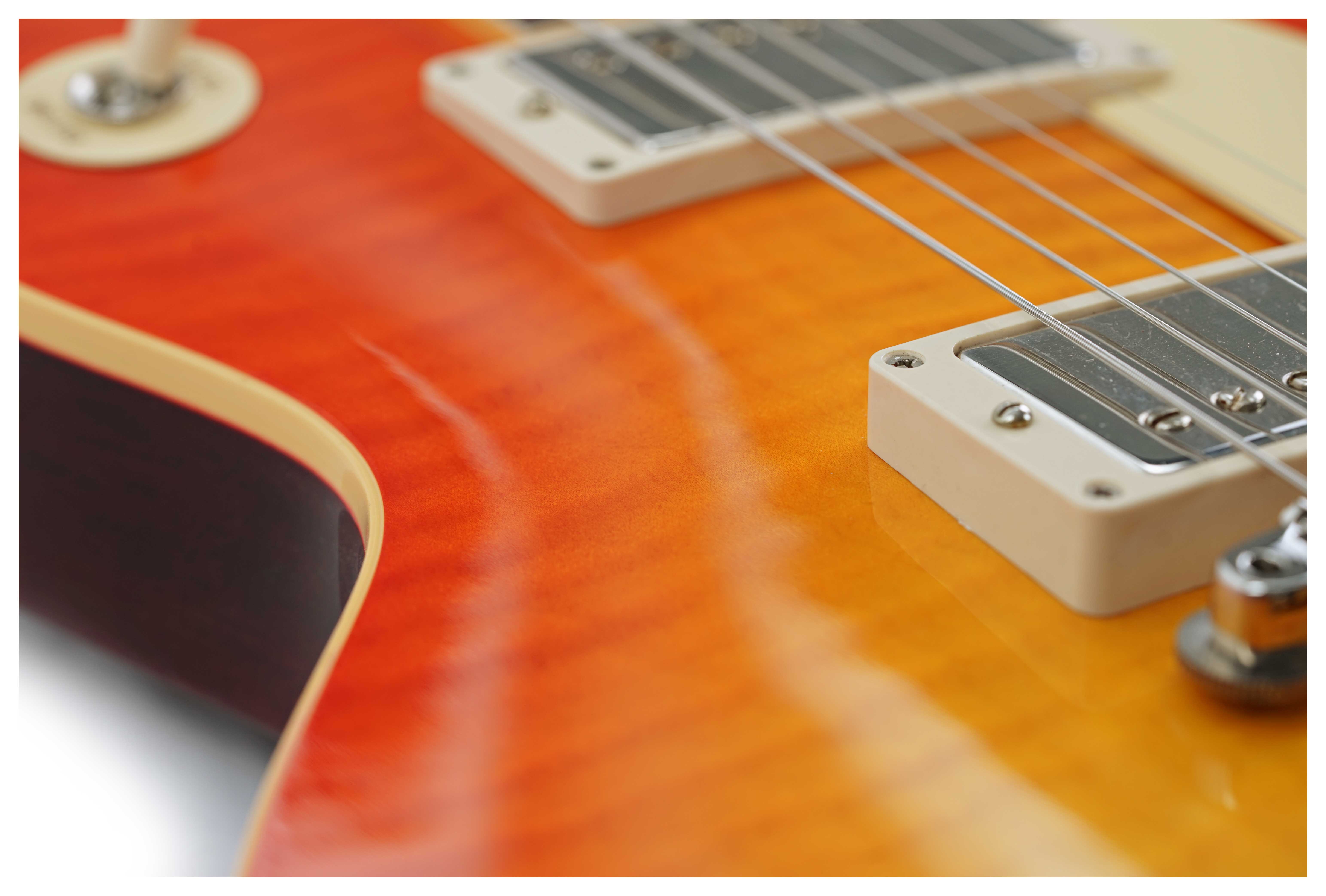 GUITARGUITAR Gibson Custom Shop 1960 Les Paul Standard Reissue Tangerine Burst VOS #04086
