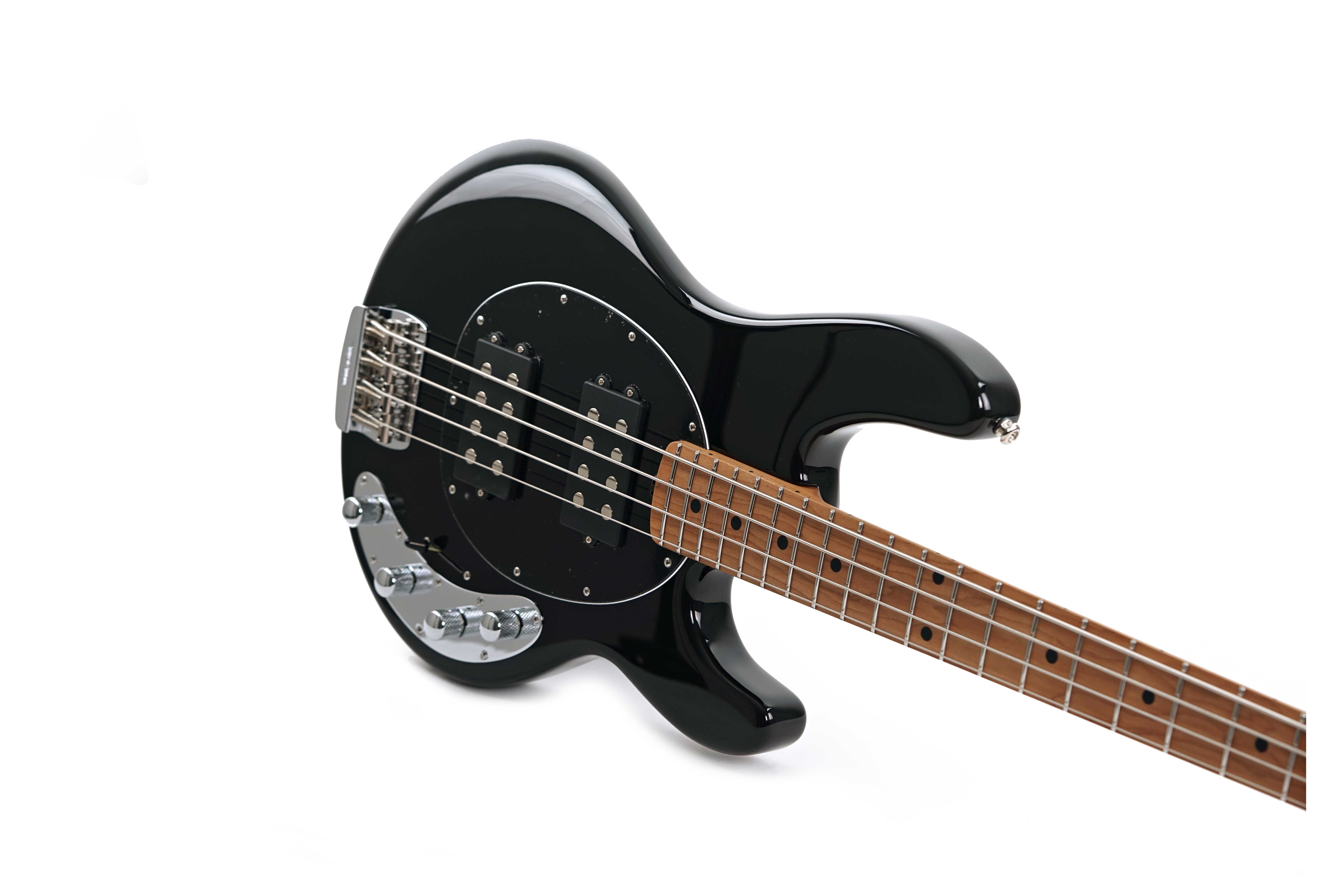 GUITARGUITAR Music Man Stingray Special 4 HH Black Maple Fingerboard #F99328