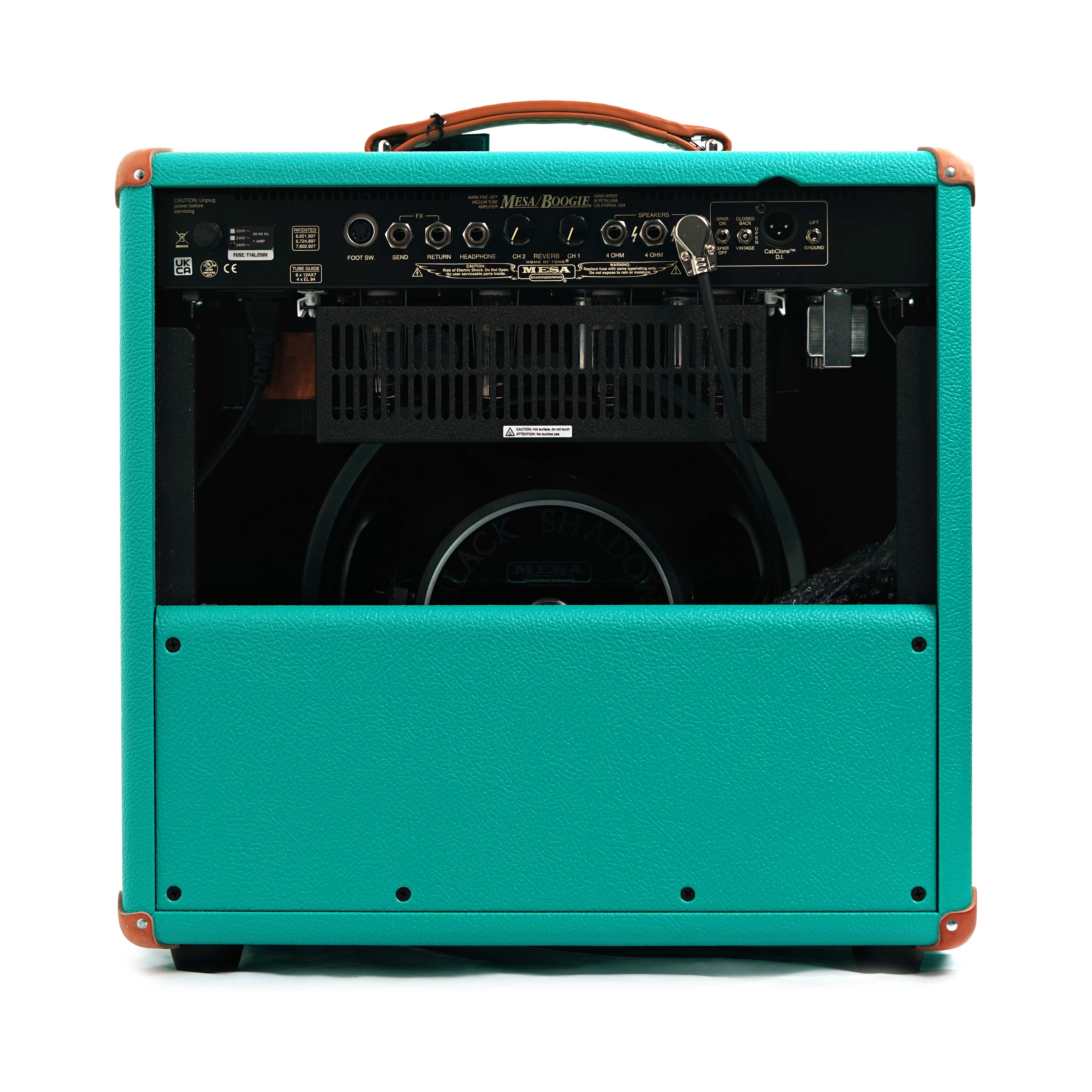 GUITARGUITAR Mesa Boogie guitarguitar Exclusive Mark Five 35 1x12 Combo Valve Amp Teal Bronco