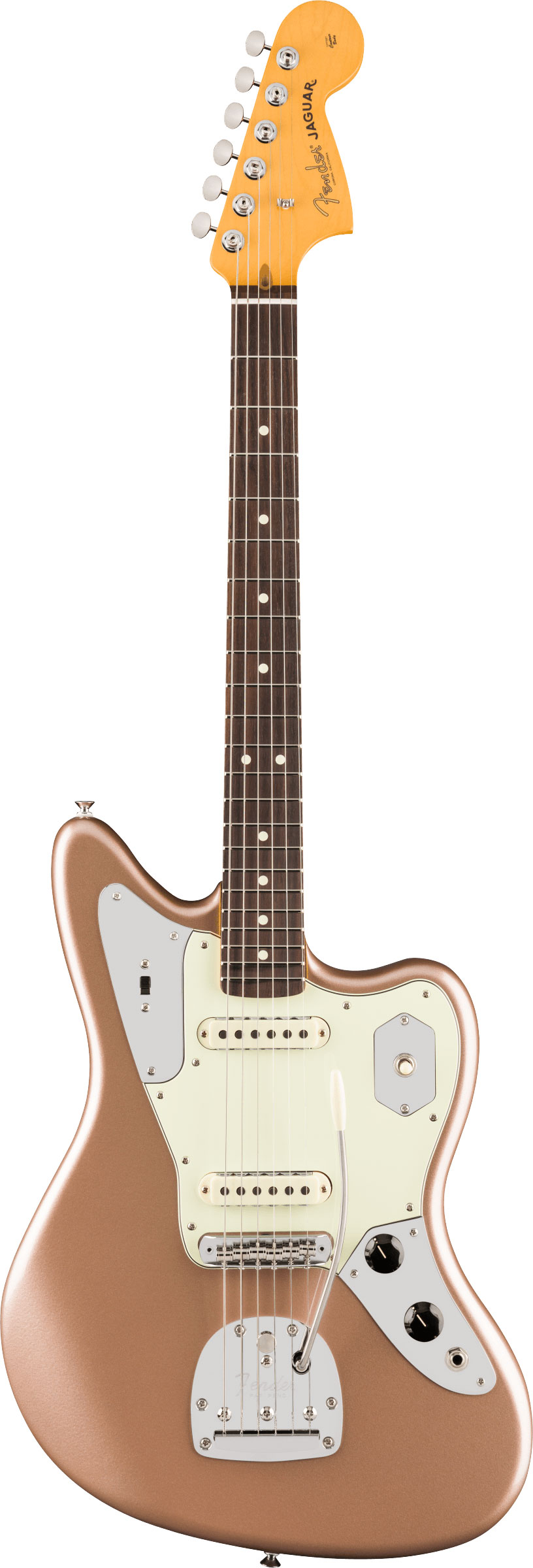 GUITARGUITAR Fender American Professional Classic Jaguar Faded Firemist Gold Rosewood Fingerboard