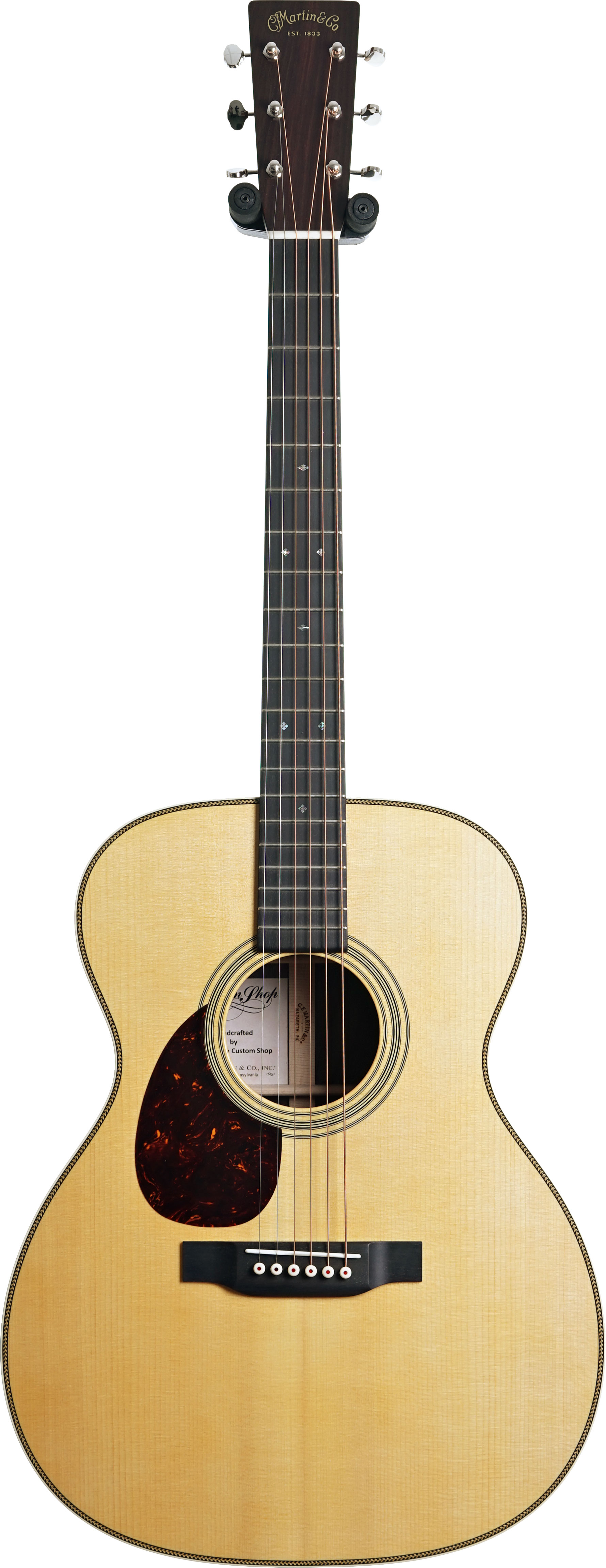 GUITARGUITAR Martin North Street Edition OM-28L Herringbone Wild Grain East Indian Rosewood Left Handed