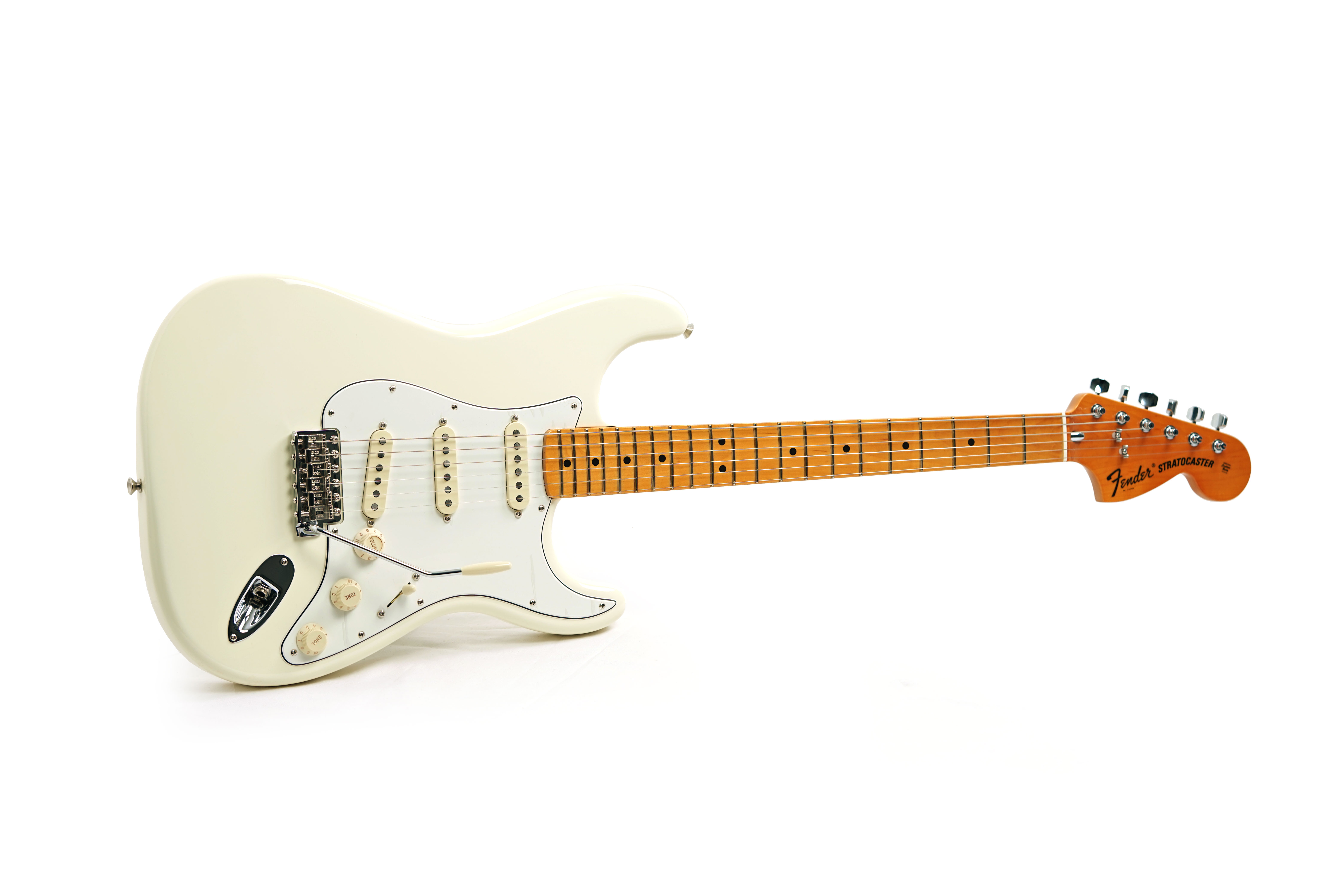 GUITARGUITAR Fender guitarguitar Exclusive American Vintage II 73 Stratocaster Maple Fingerboard Olympic White #V16475