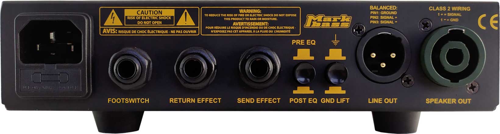 GUITARGUITAR Mark Bass Nano Mark 300 II 300W 4Ohm Bass Head