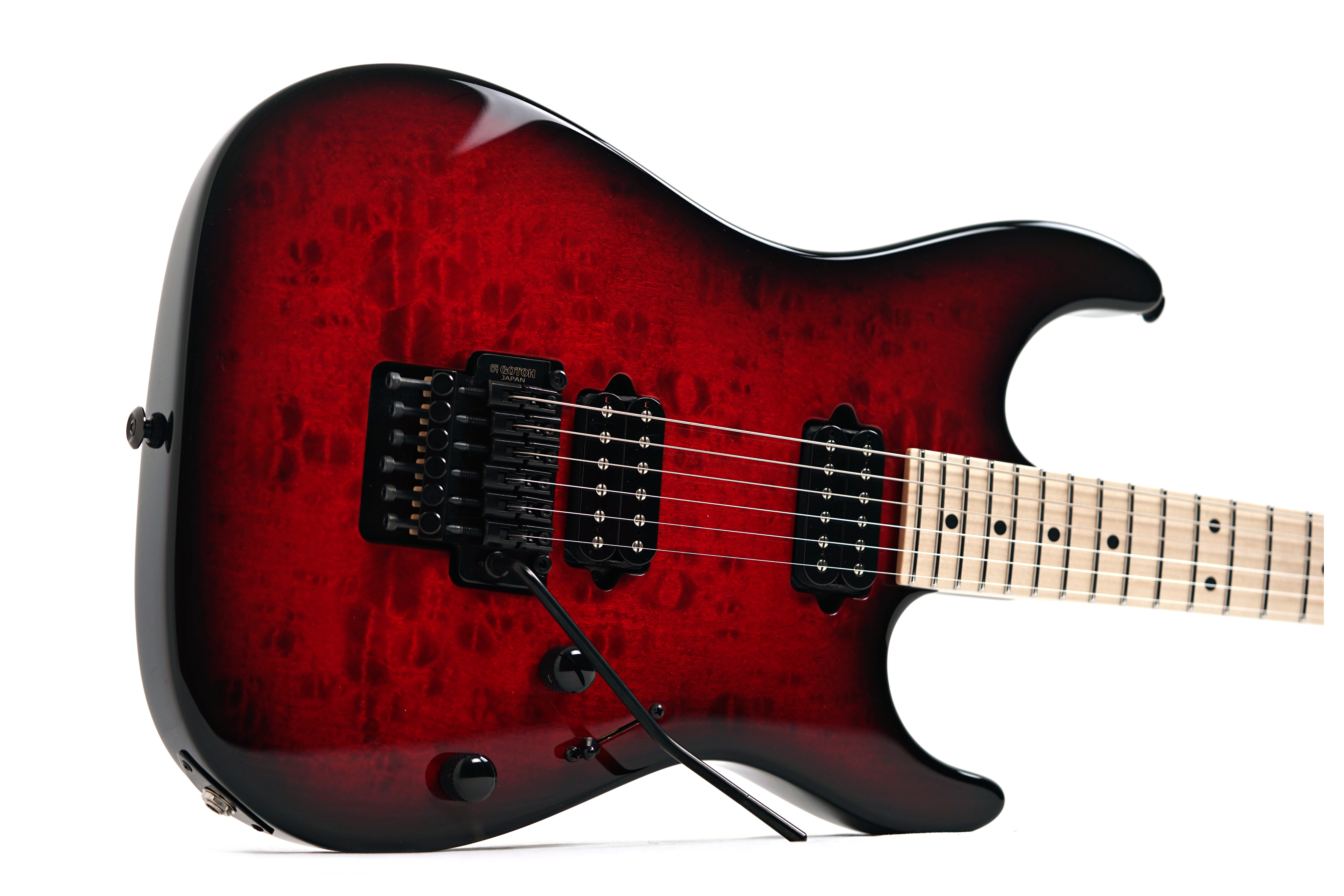 GUITARGUITAR Suhr Limited Edition Standard Thin Burst Quilt Trans Red #90132