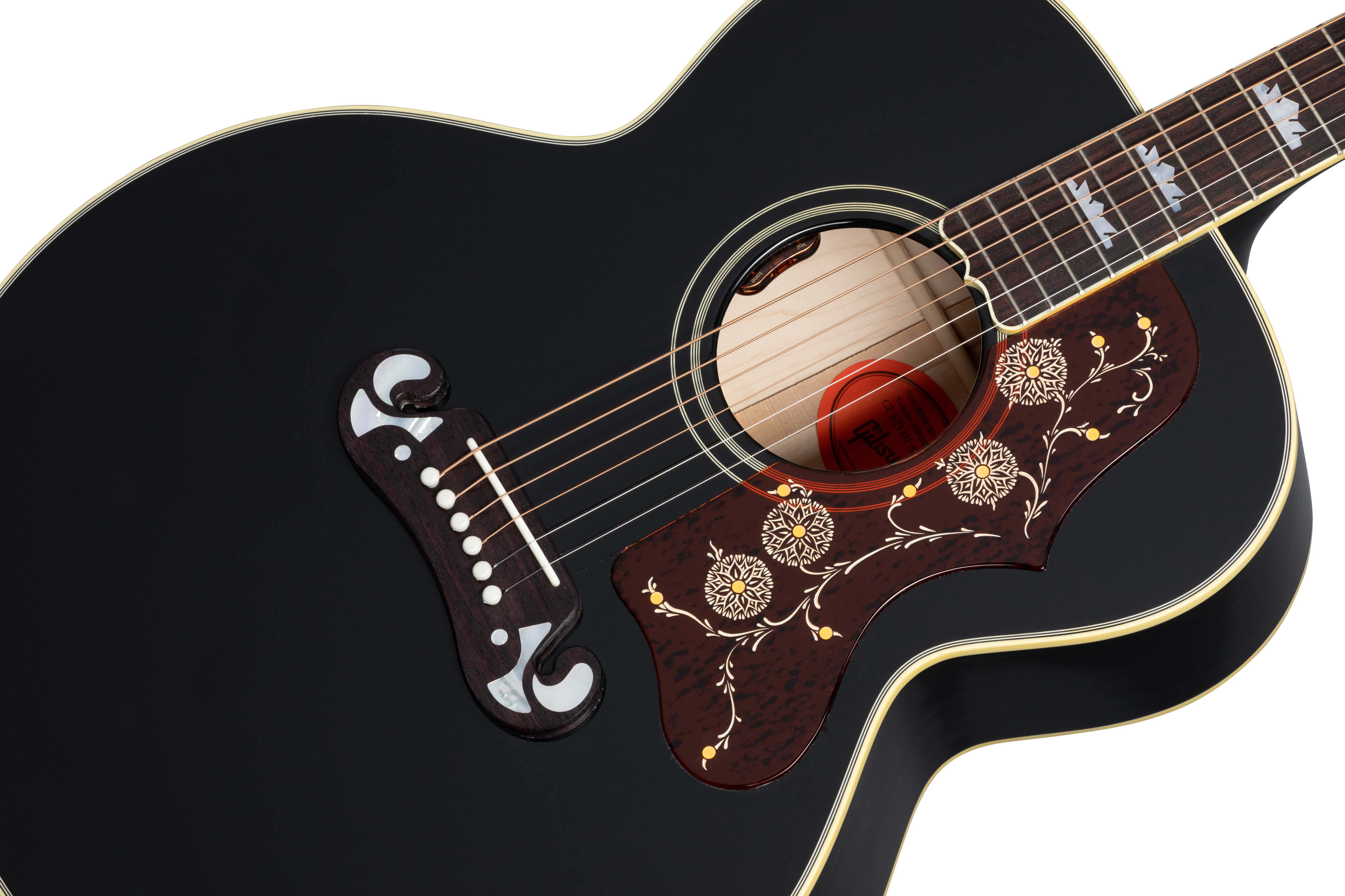 GUITARGUITAR Gibson Elvis SJ-200 Ebony