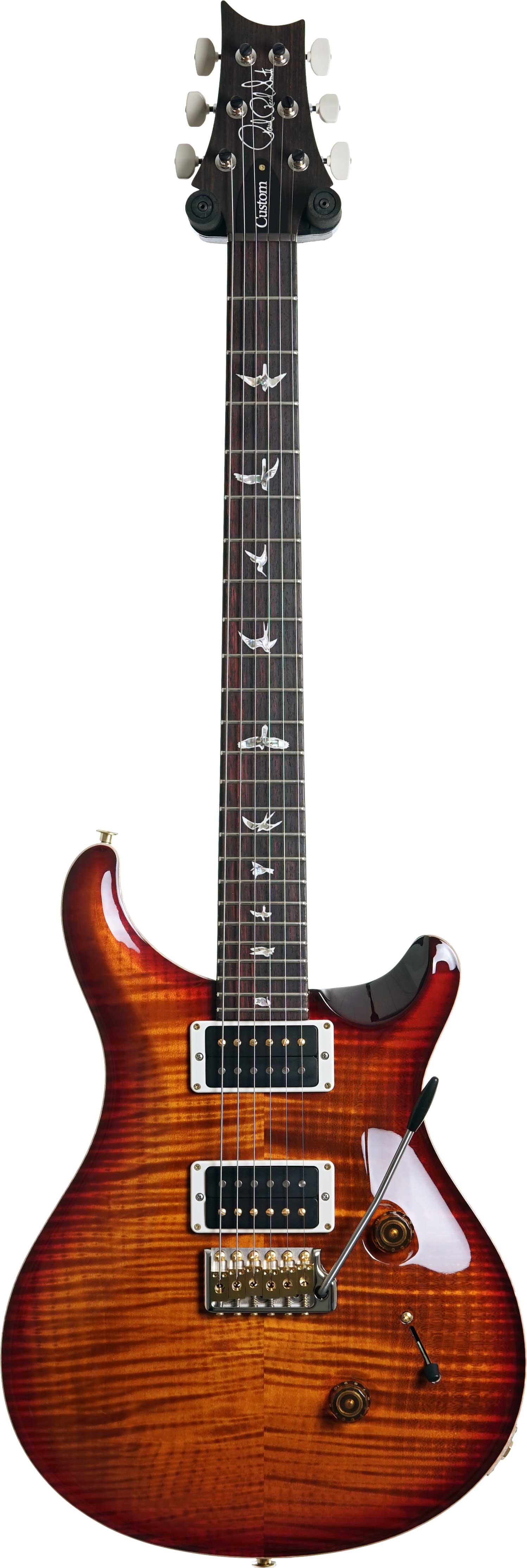 GUITARGUITAR PRS Custom 24 10 Top Dark Cherry Sunburst #0393515