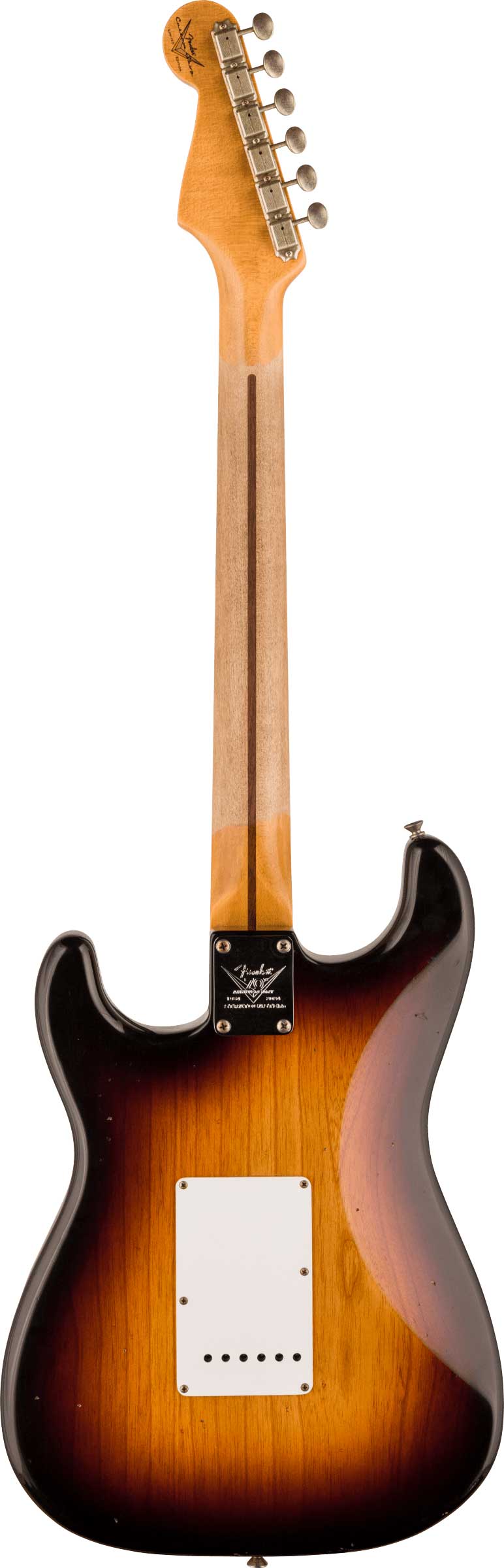 GUITARGUITAR Fender Custom Shop Limited Edition 70th Anniversary 1954 Stratocaster Journeyman Relic Wide Fade 2 Tone Sunburst