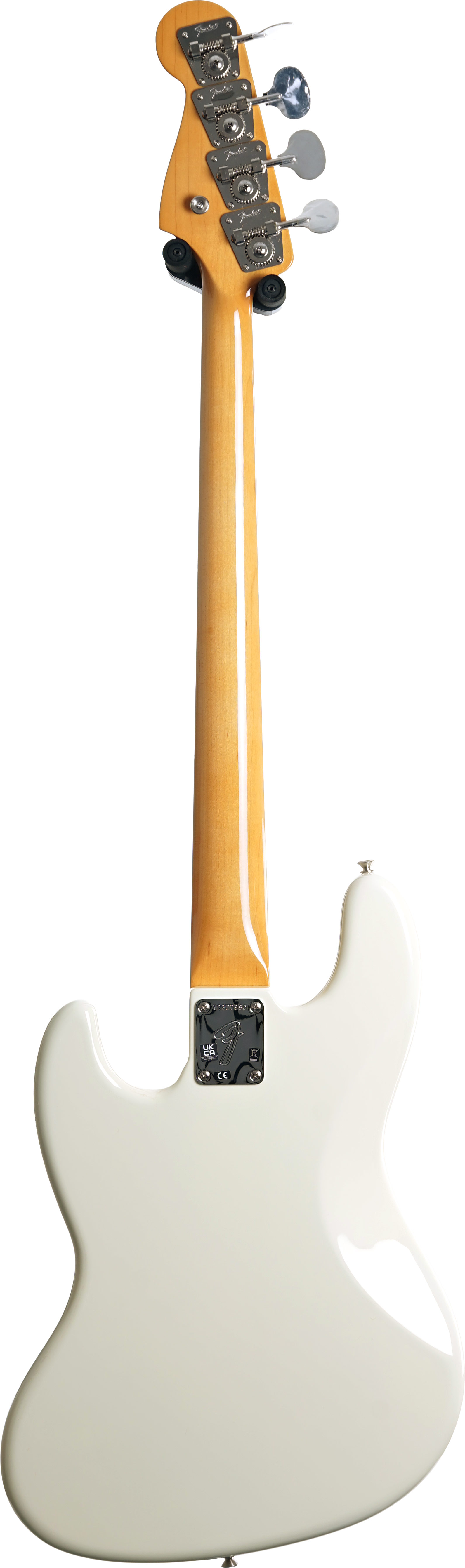 GUITARGUITAR Fender American Vintage II 66 Jazz Bass Rosewood Fingerboard Olympic White (Ex-Demo) #V2327990