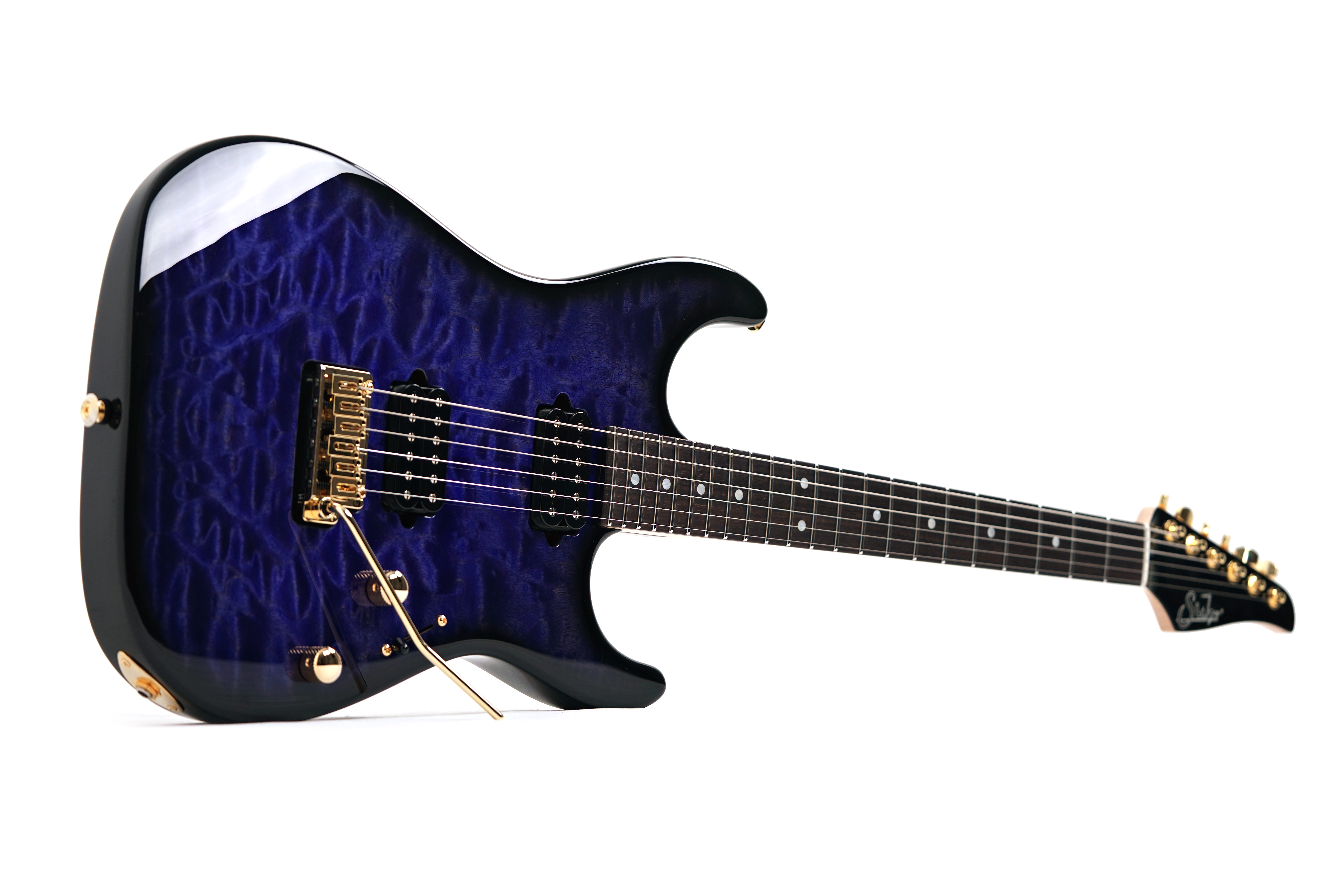 GUITARGUITAR Suhr Limited Edition Standard Thin Burst Quilt Trans Purple #90131
