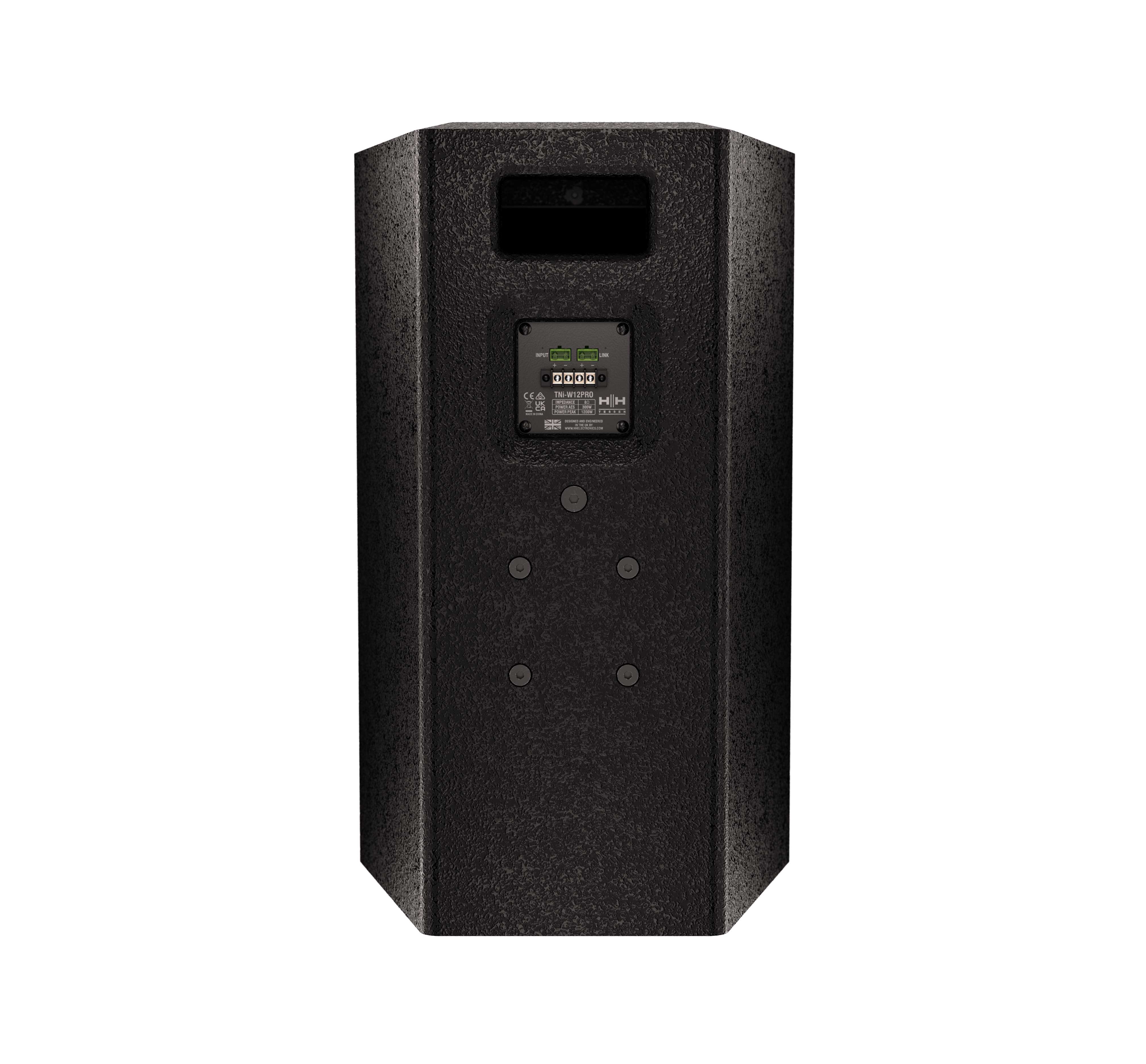 GUITARGUITAR HH TESSEN INSTALL PRO TNi-W12PRO - 12 Inch Wall-Mount Speaker - 80 300W - BLACK