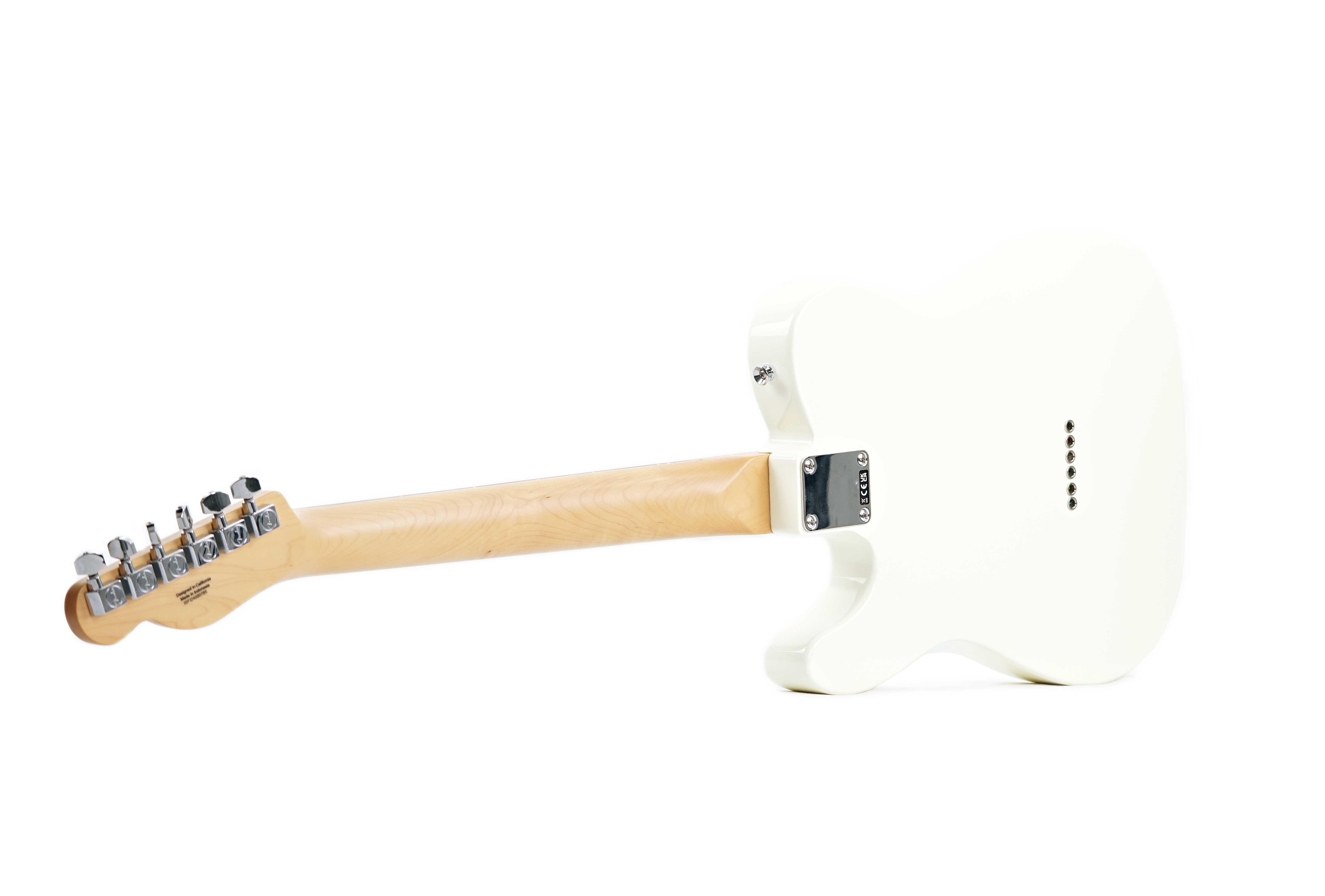 GUITARGUITAR Fender Standard Telecaster Olympic White Indian Laurel Fingerboard