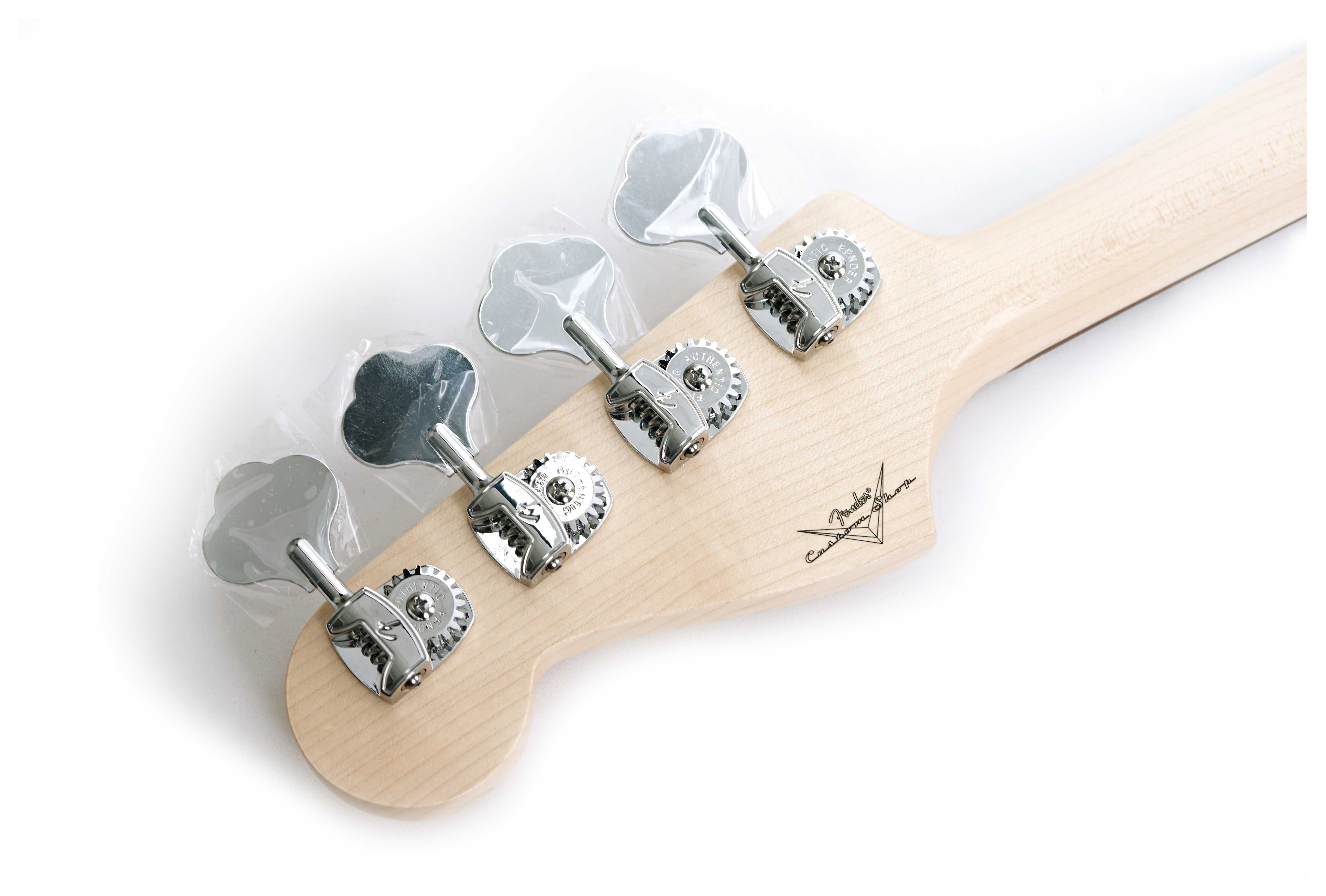GUITARGUITAR Fender Custom Shop Custom Classic Jazz Bass IV Sapphire Blue Transparent Rosewood Fingerboard #cz568257