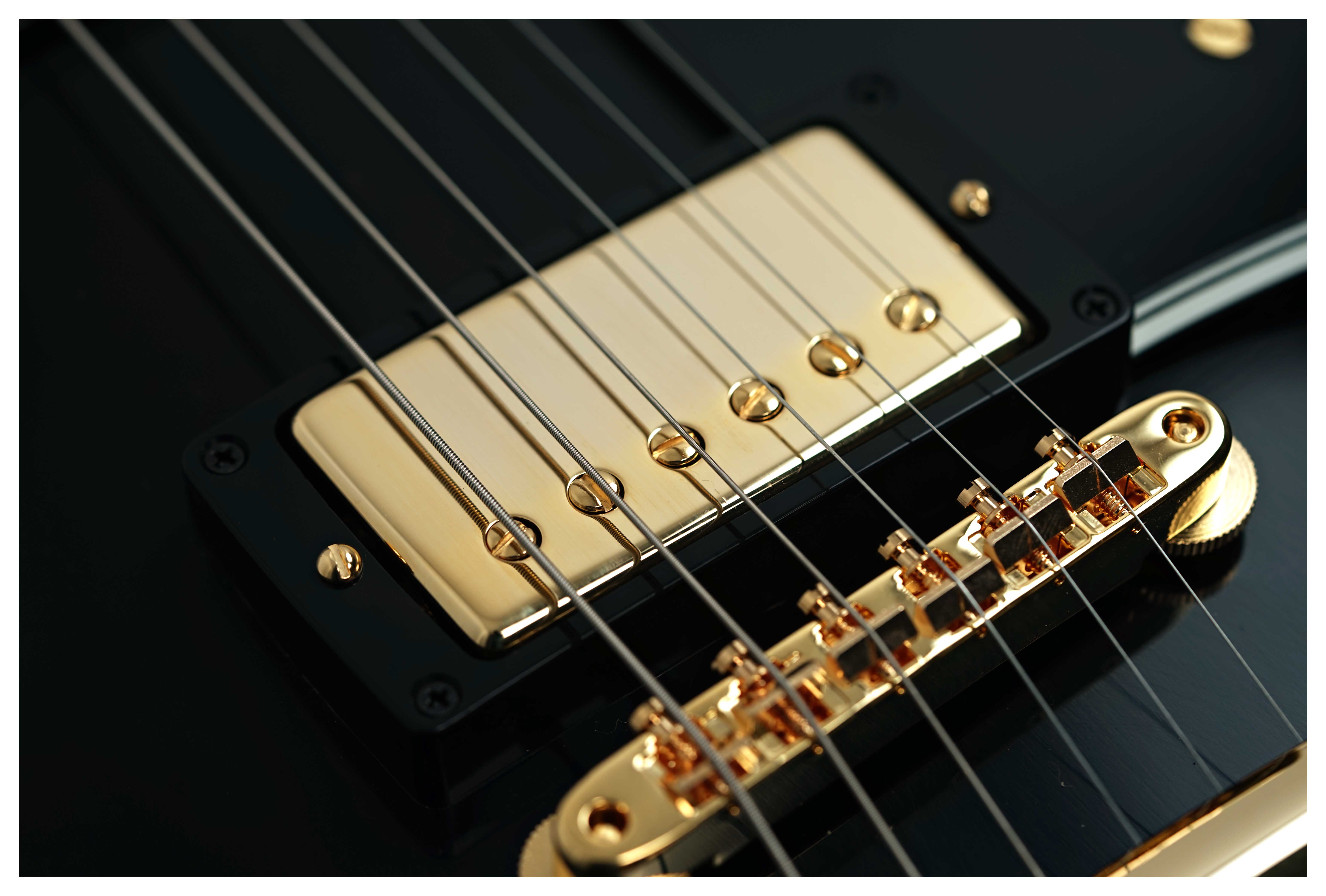 GUITARGUITAR Gibson Custom Shop 1957 Les Paul Custom Reissue 2-Pickup VOS Ebony #75764