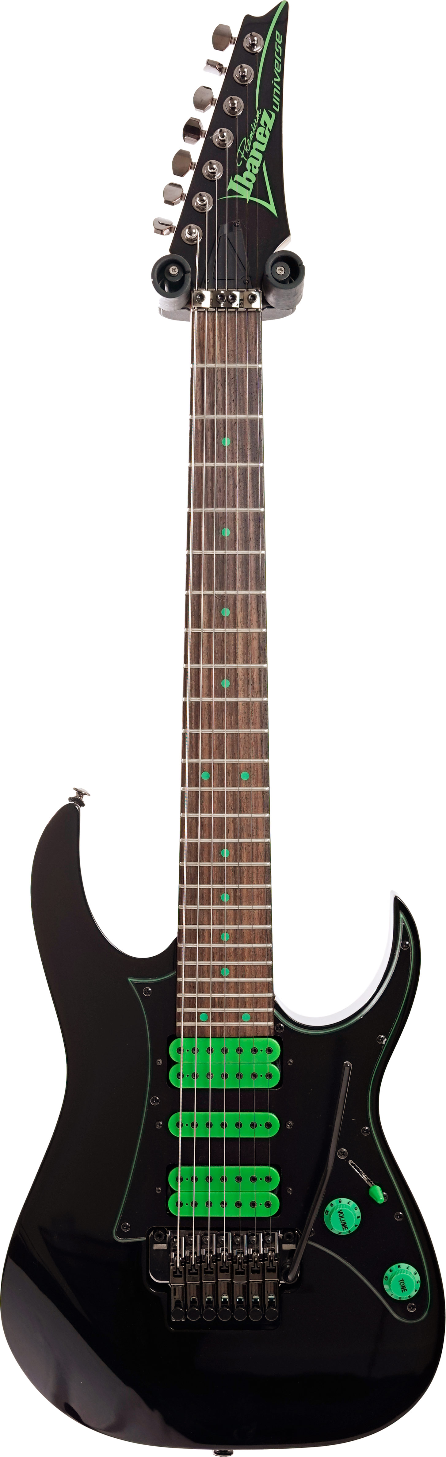 GUITARGUITAR Ibanez Signature UV70P Steve Vai Universe 7 String Black (Ex-Demo) #250209937