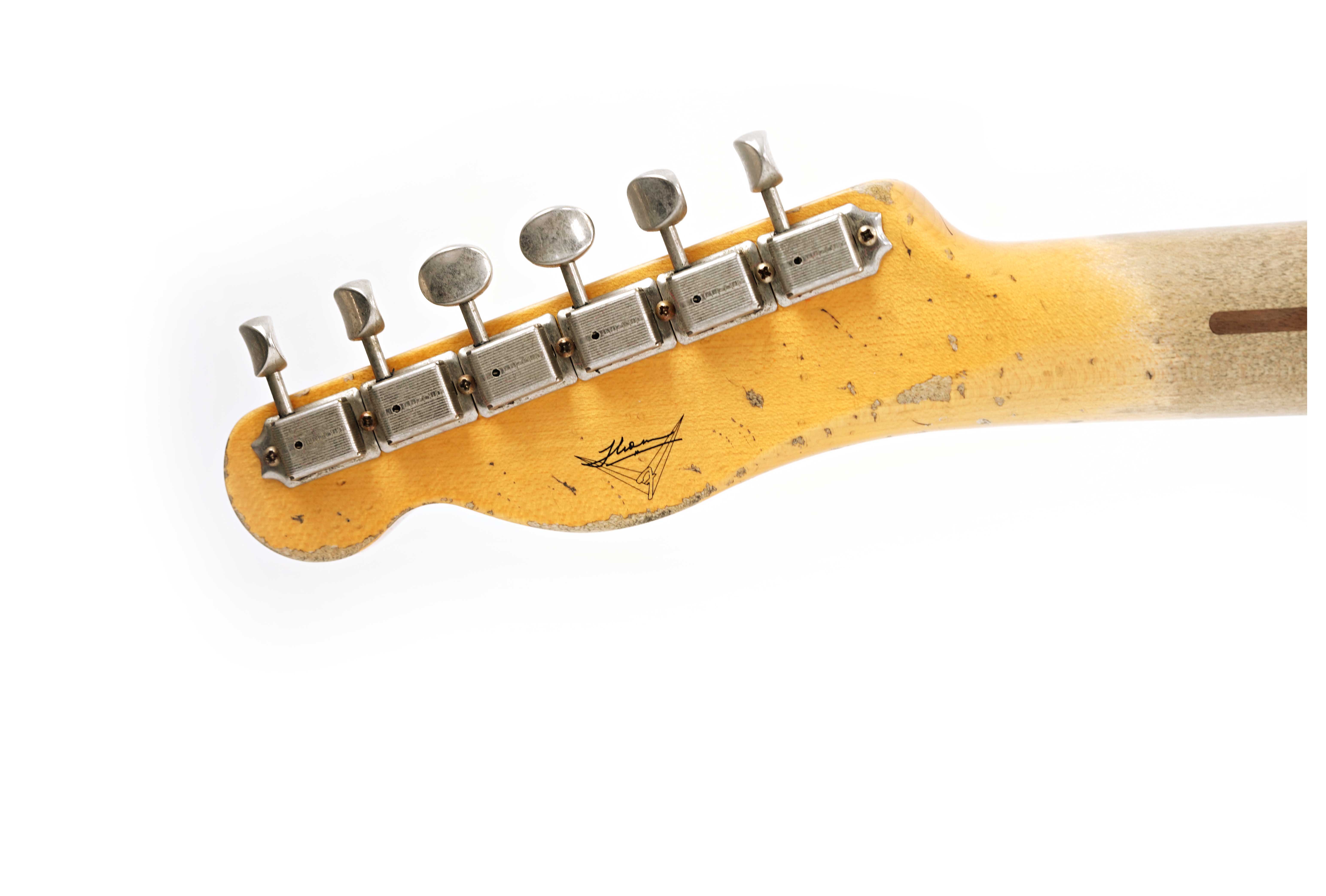 GUITARGUITAR Fender Custom Shop 52 Telecaster Heavy Relic Aged Natural Maple Fingerboard Master Built by Ron Thorn #R124045