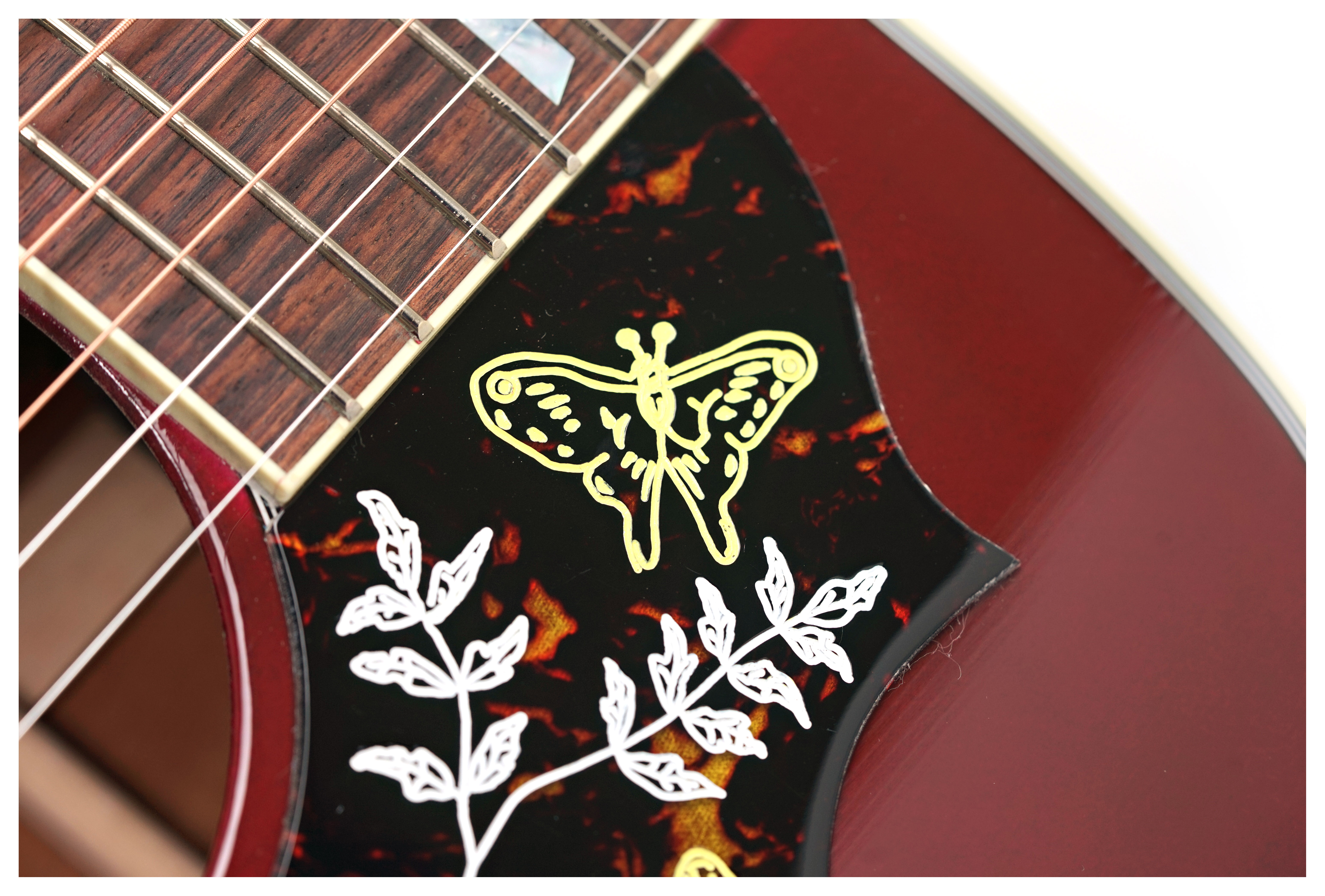 GUITARGUITAR Gibson Hummingbird Standard Wine Red