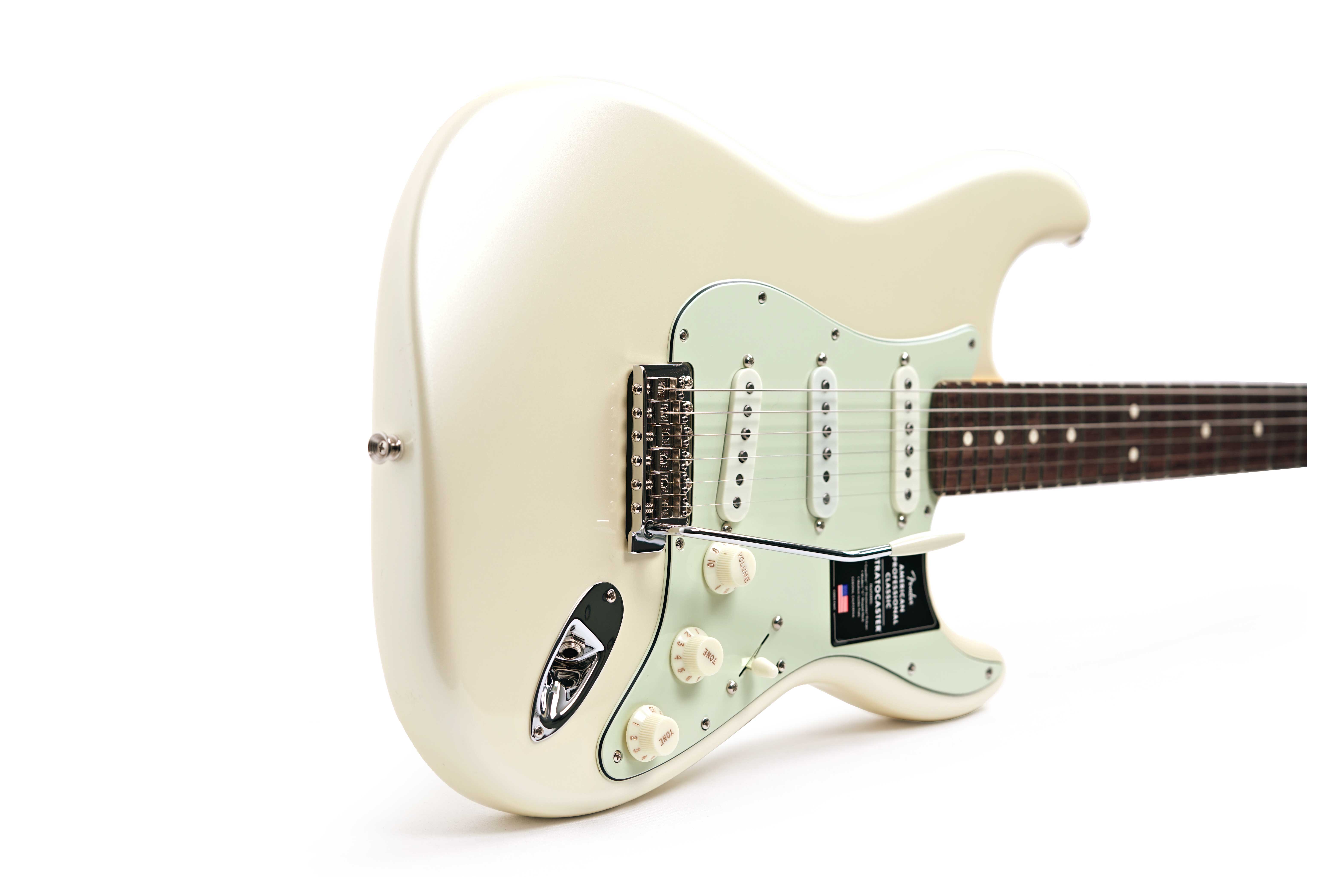 GUITARGUITAR Fender guitarguitar Exclusive American Professional Classic Stratocaster Rosewood Fingerboard Olympic White