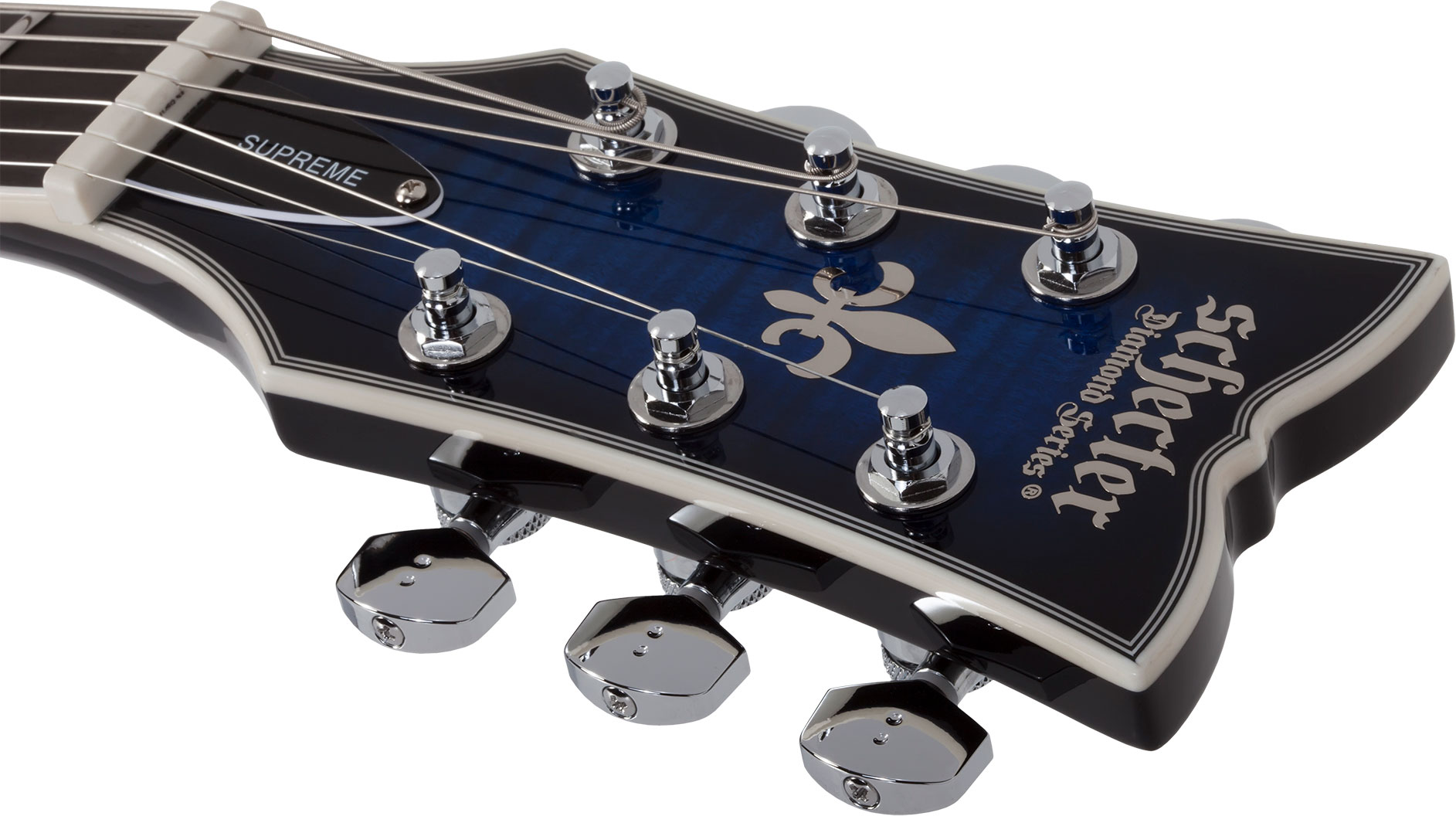 GUITARGUITAR Schecter Solo-II Supreme See Thru Blue Burst