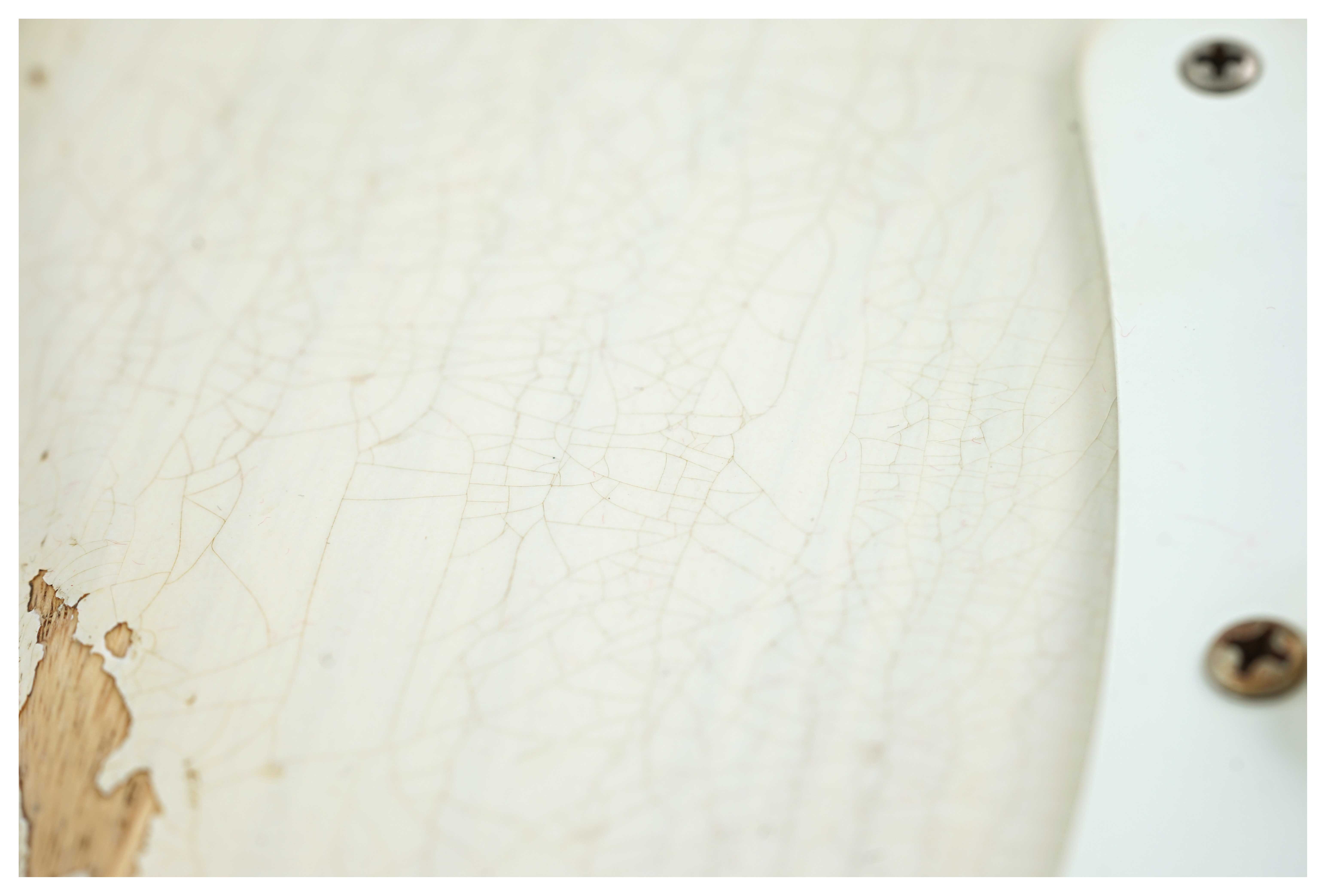 GUITARGUITAR Fender Custom Shop Limited Edition Red Hot Hardtail Stratocaster Heavy Relic Aged White Blonde #CZ579291