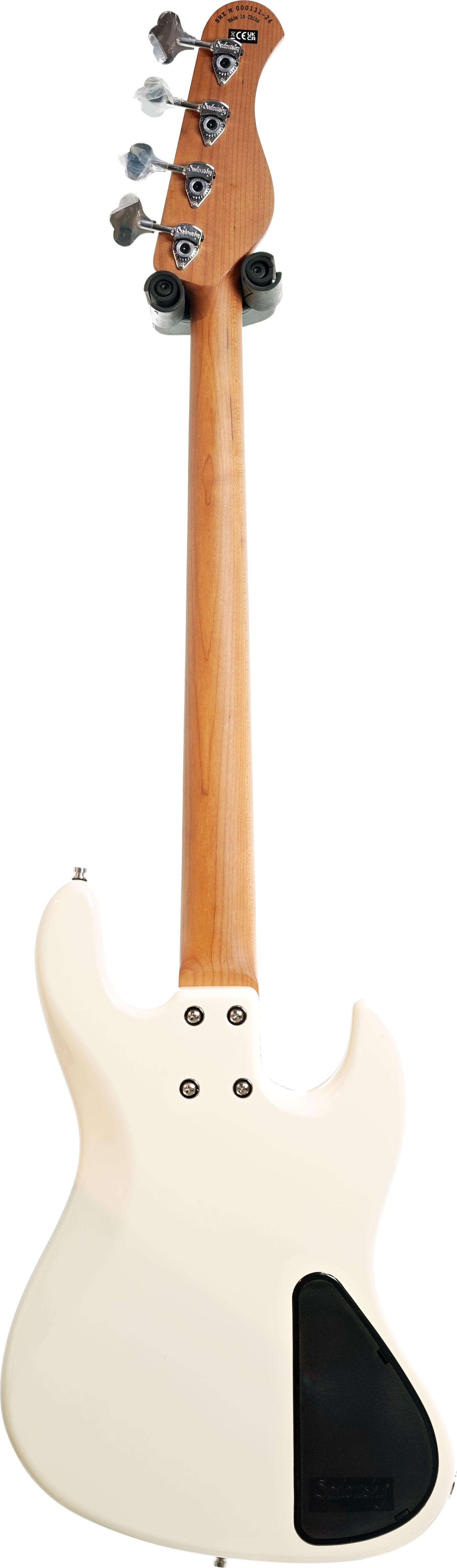 GUITARGUITAR Sadowsky MetroExpress 21 Fret Vintage M Bass 4 String Left Handed Olympic White Rosewood Fingerboard