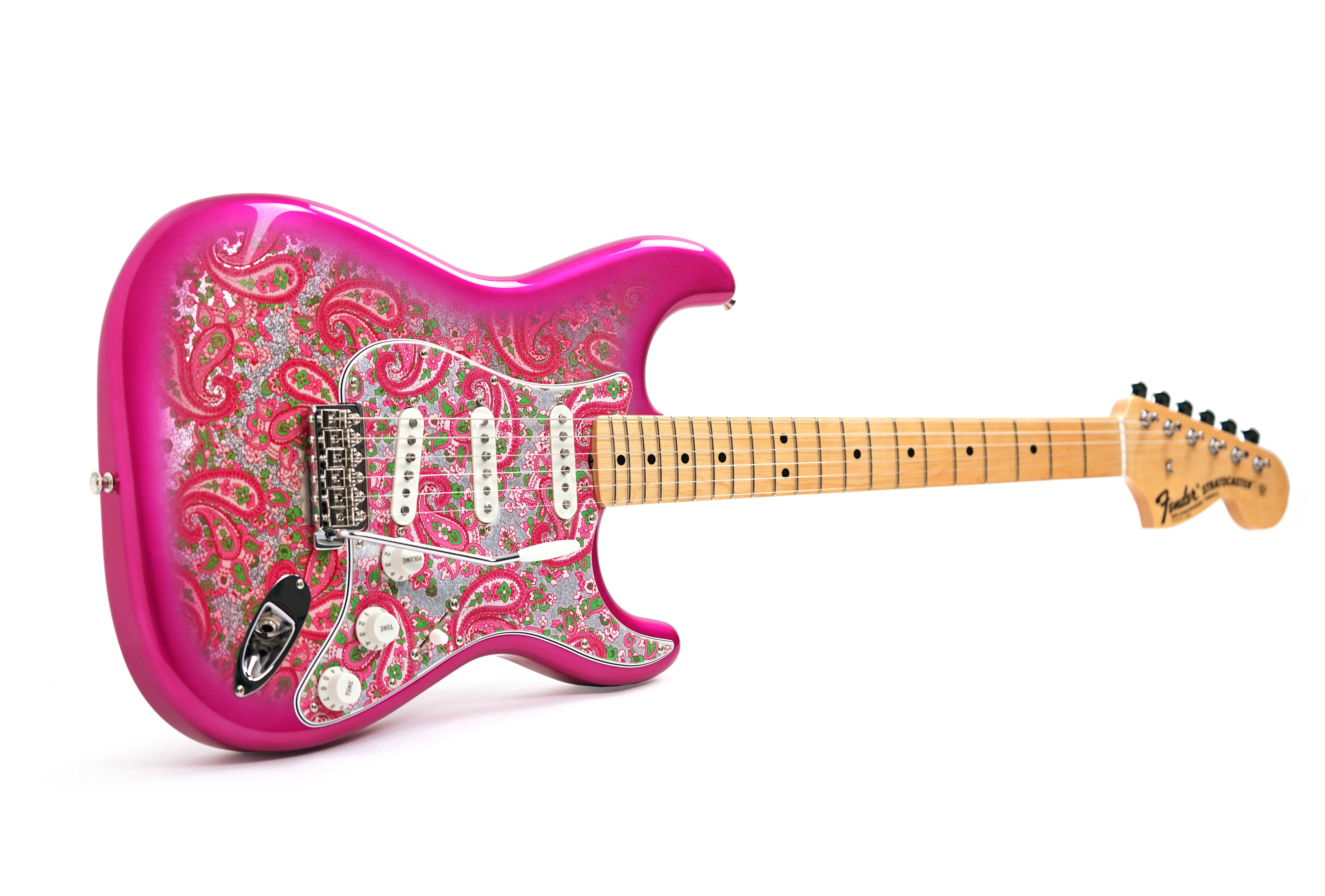 GUITARGUITAR Fender guitarguitar Exclusive Made in Japan Limited Stratocaster Pink Paisley Maple Fingerboard