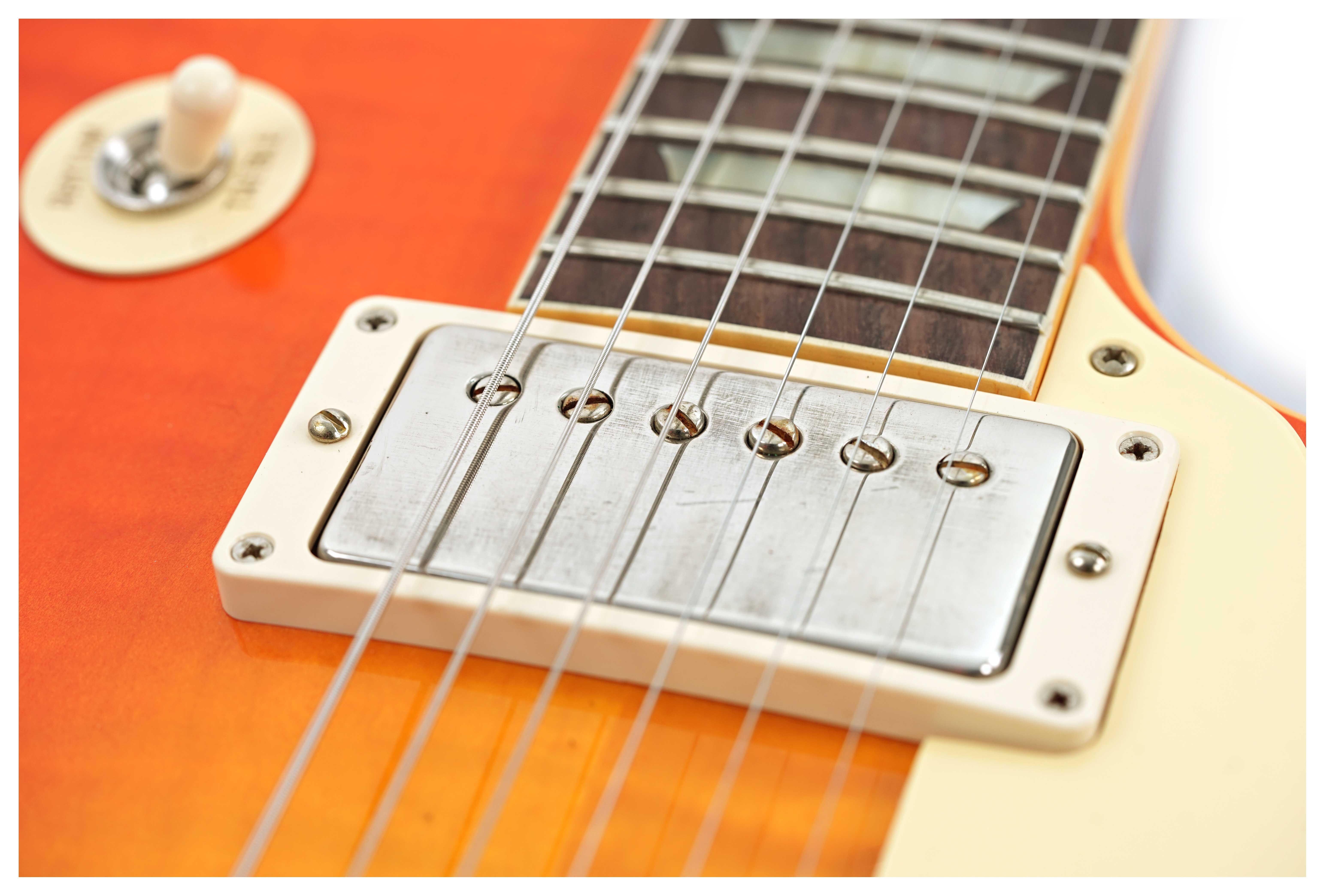 GUITARGUITAR Gibson Custom Shop 1960 Les Paul Standard Reissue Tangerine Burst VOS #04086