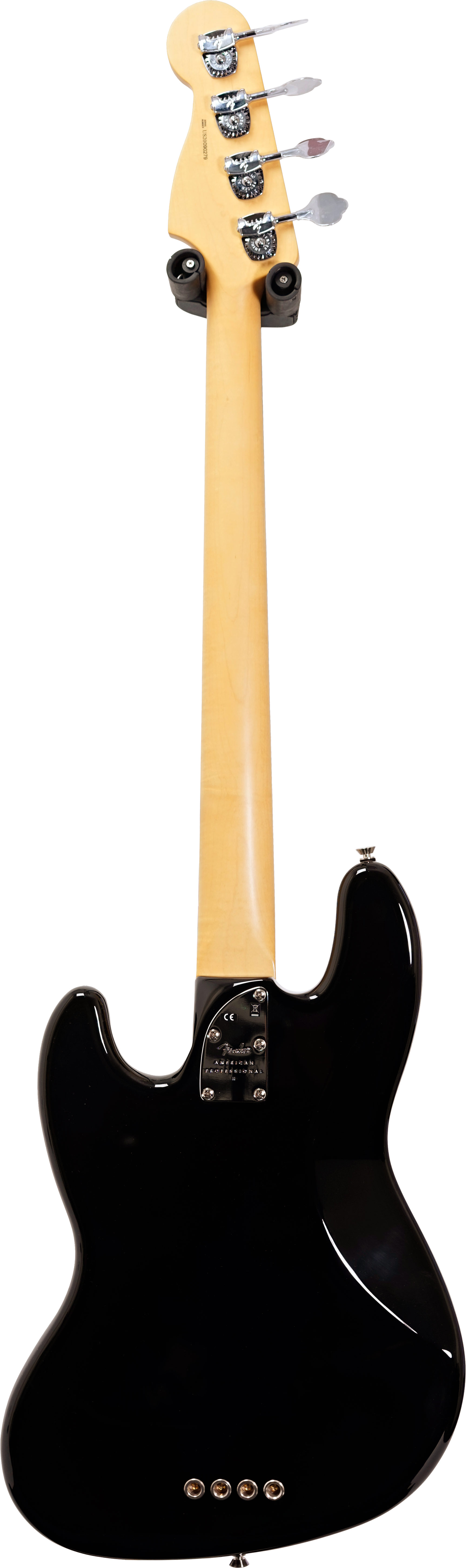 GUITARGUITAR Fender American Professional II Jazz Bass Black Rosewood Fingerboard