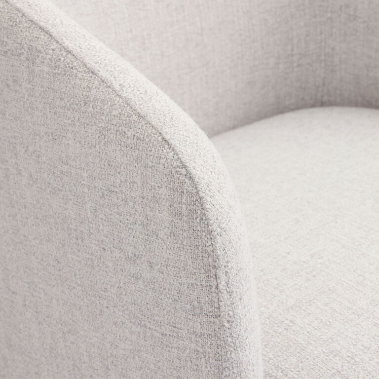 World Market Sophie Upholstered Swivel Chair