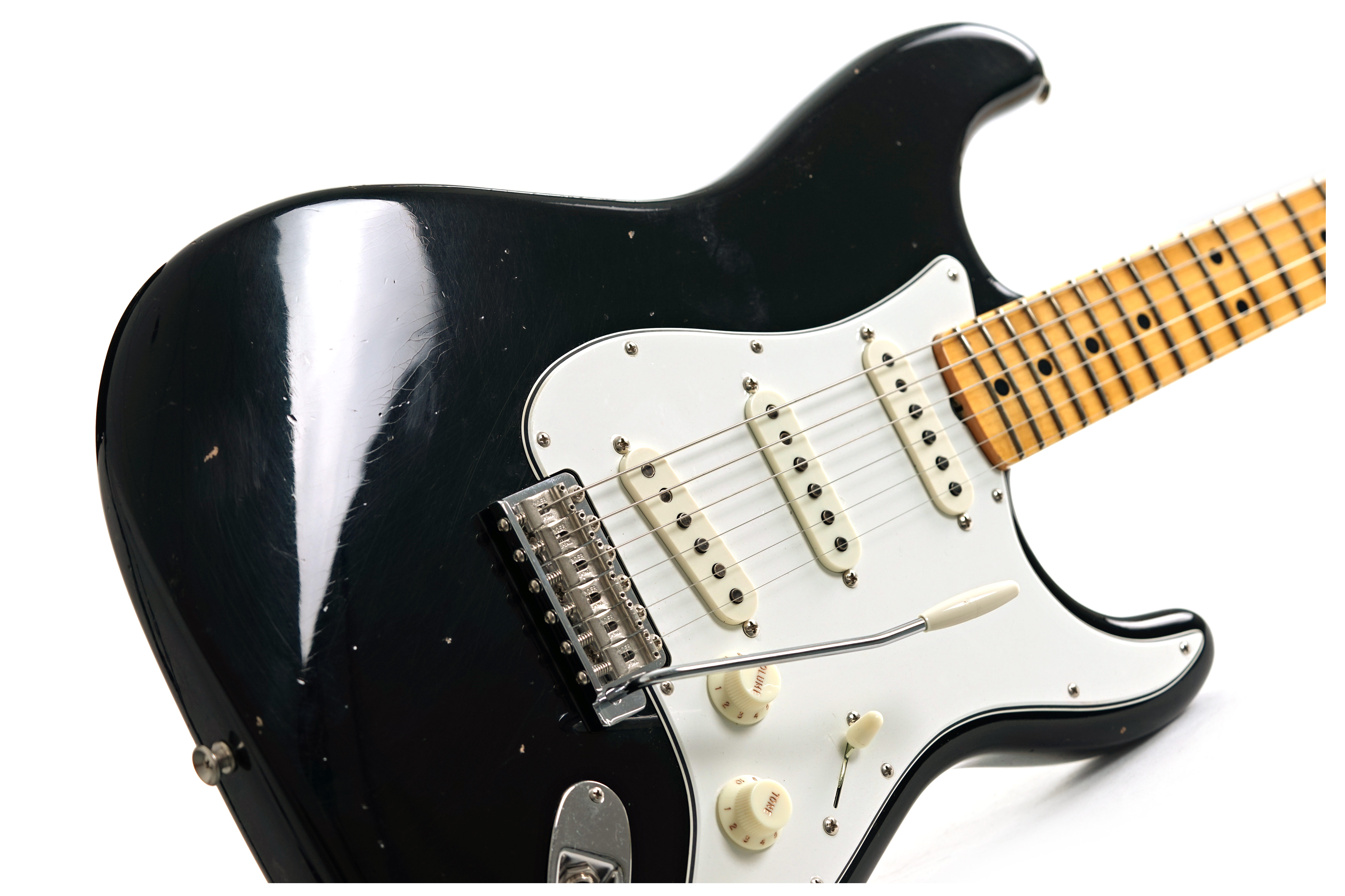 GUITARGUITAR Fender Custom Shop Jimi Hendrix Voodoo Child Strat Journeyman Relic Black #VC0698