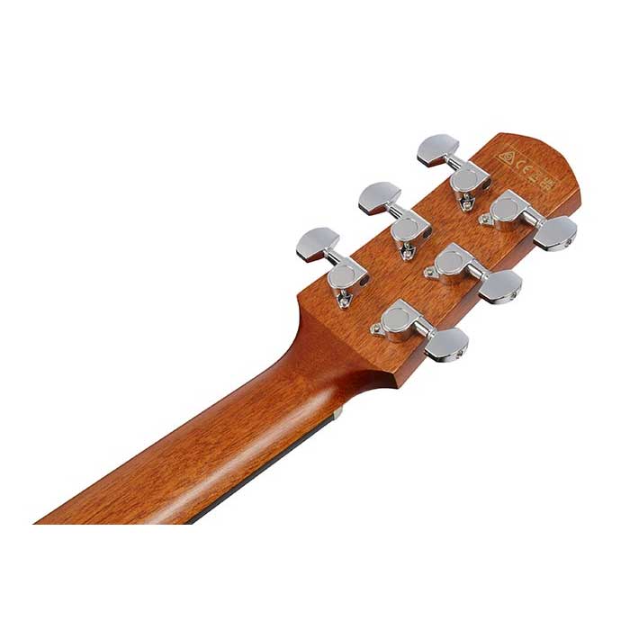 GUITARGUITAR Ibanez AAM50LCE Advanced Auditorium Left Handed Open Pore Light Brown Sunburst