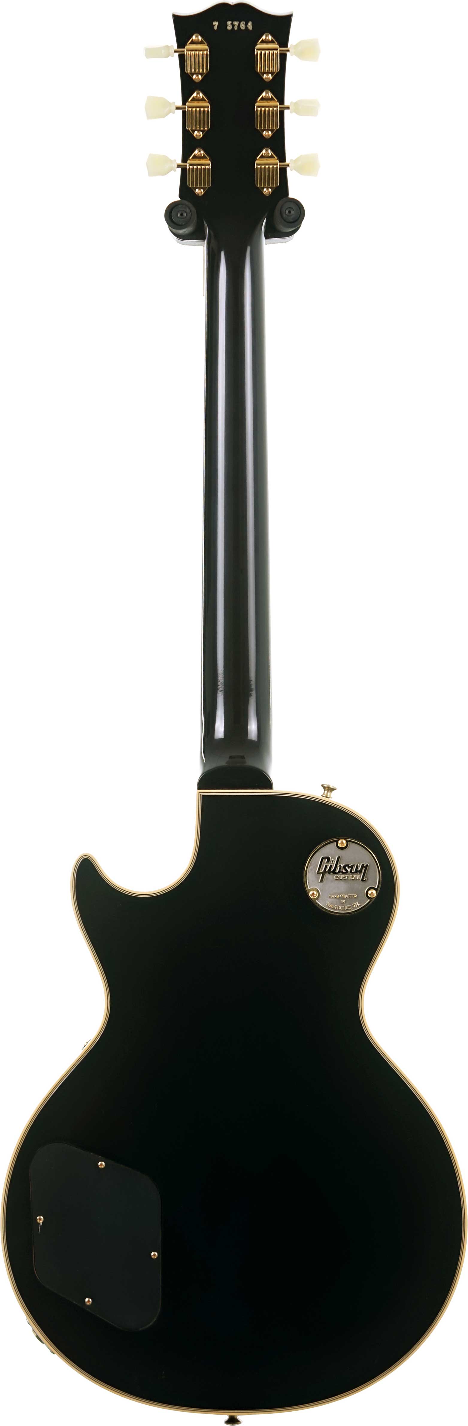 GUITARGUITAR Gibson Custom Shop 1957 Les Paul Custom Reissue 2-Pickup VOS Ebony #75764