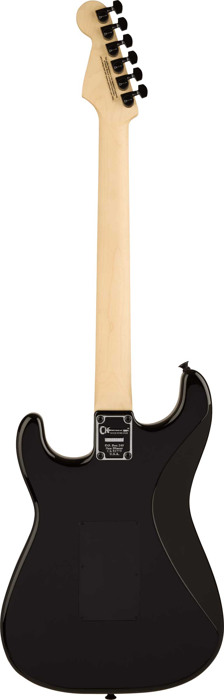 GUITARGUITAR Charvel Pro-Mod So-Cal Style 1 HH FR Maple Fingerboard Gloss Black