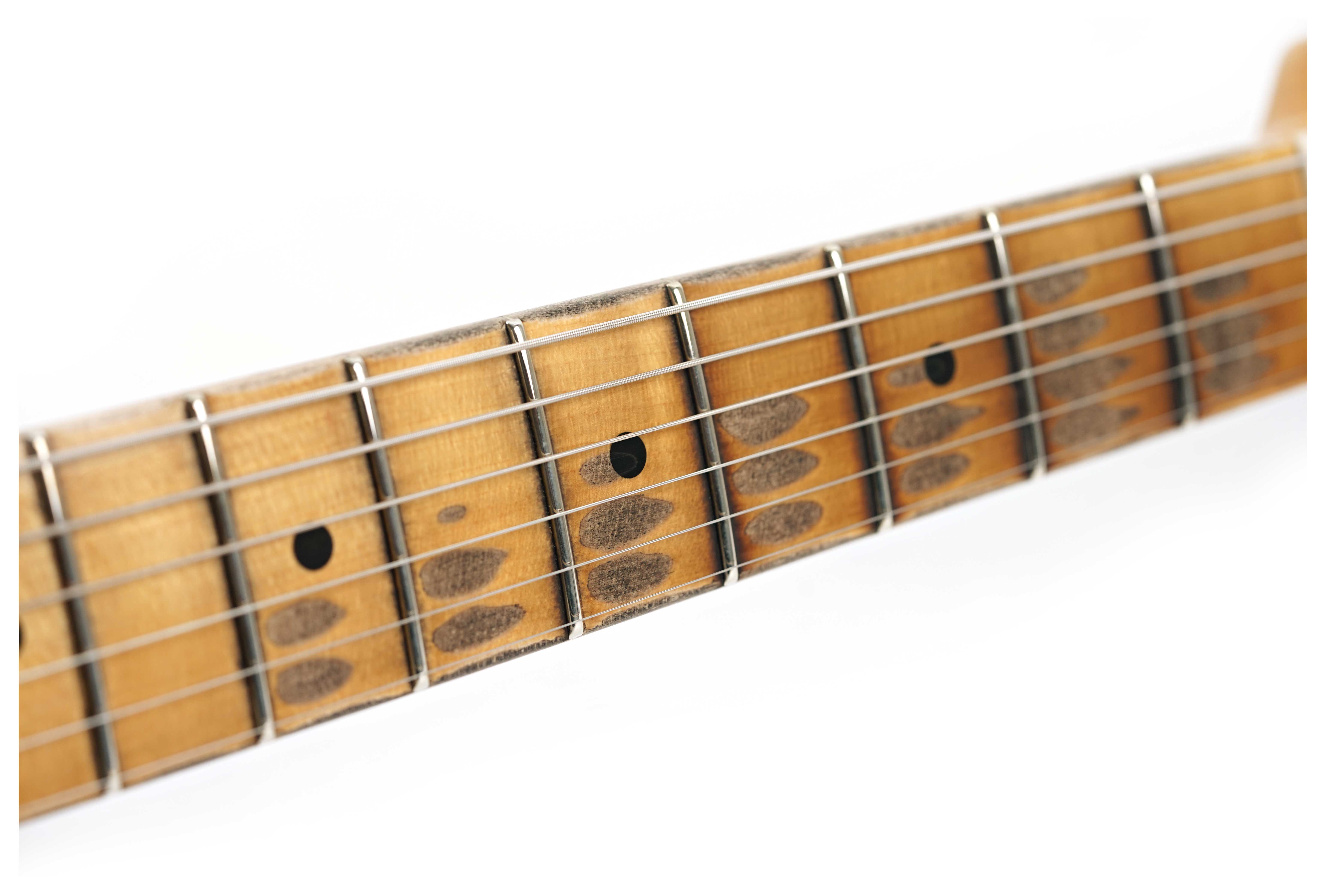 GUITARGUITAR Fender Custom Shop Limited Edition 1954 Stratocaster Relic Aged Black with Closet Classic Hardware #LXX0465