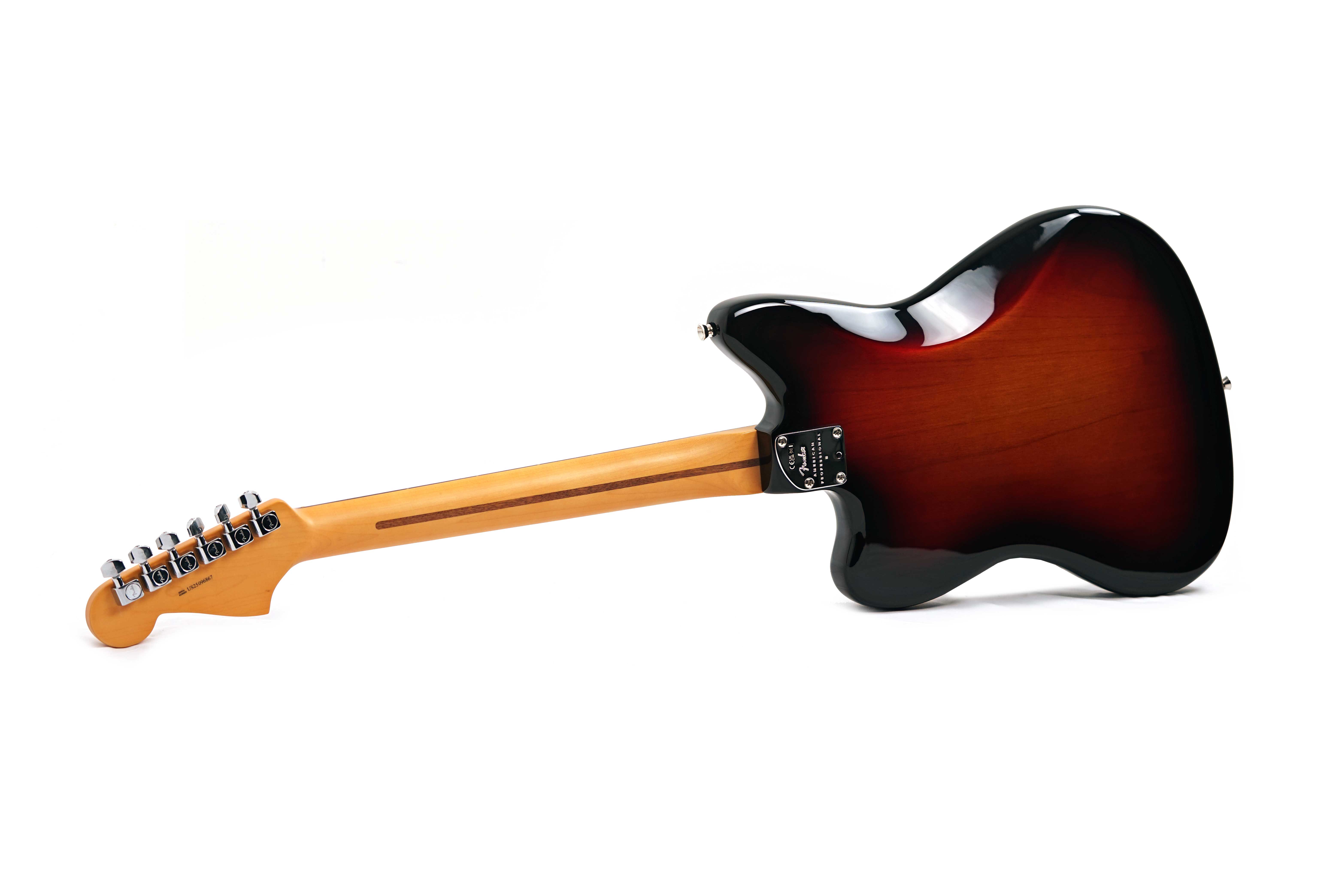 GUITARGUITAR Fender American Professional II Jazzmaster 3 Tone Sunburst Rosewood Fingerboard #US25096867