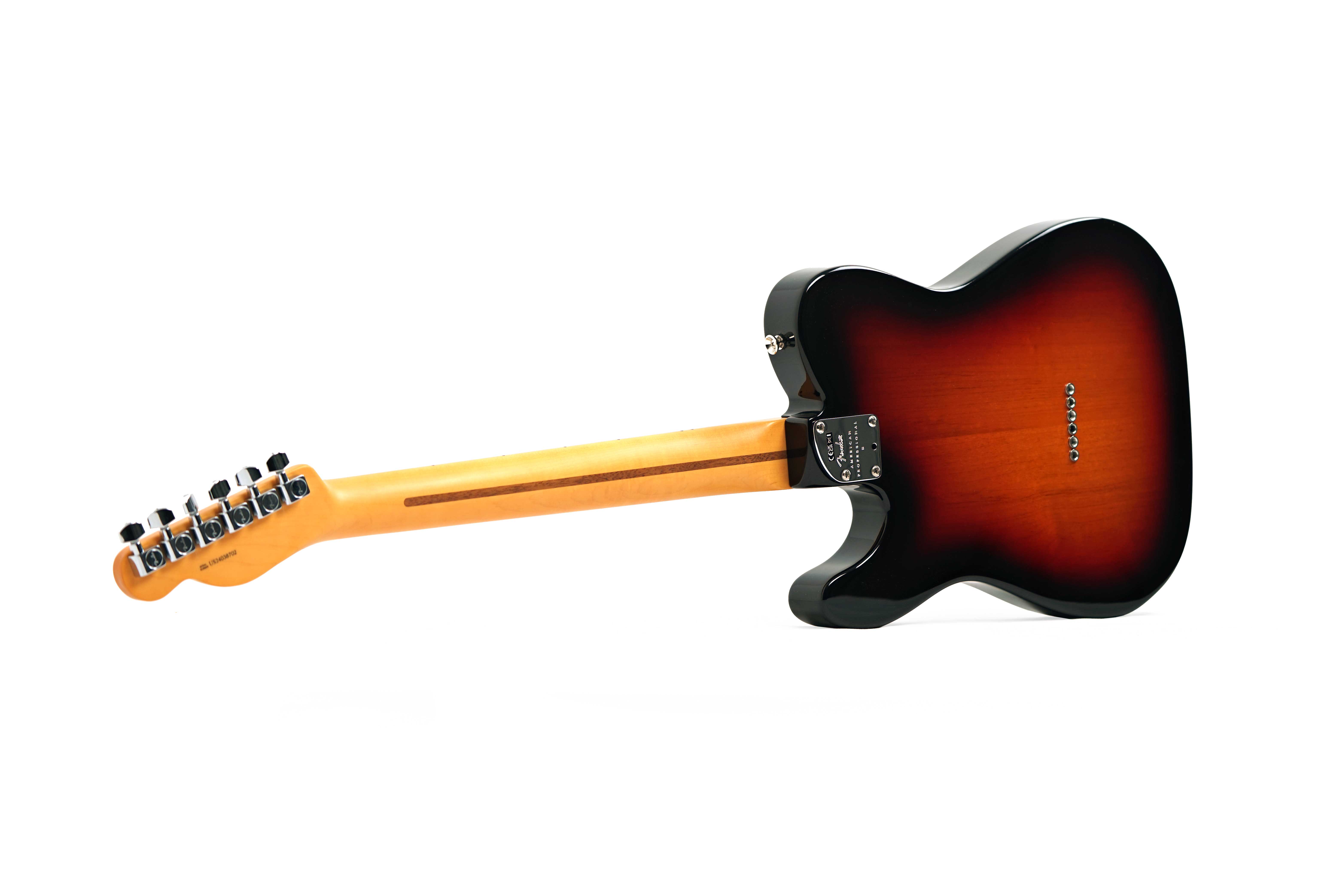 GUITARGUITAR Fender American Professional II Telecaster 3 Tone Sunburst Maple Fingerboard #US24038702