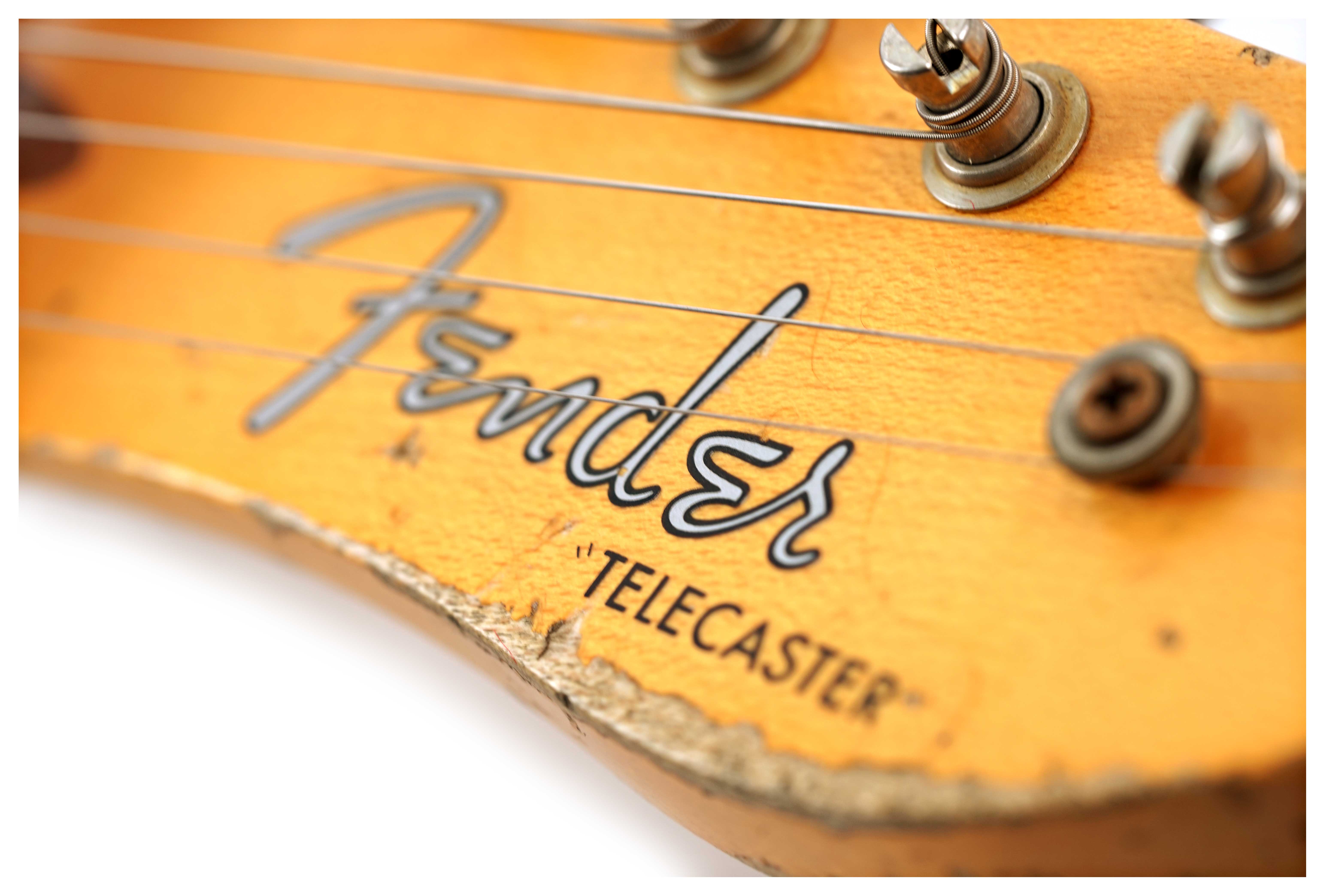 GUITARGUITAR Fender Custom Shop 52 Telecaster Heavy Relic Aged Natural Maple Fingerboard Master Built by Ron Thorn #R124045