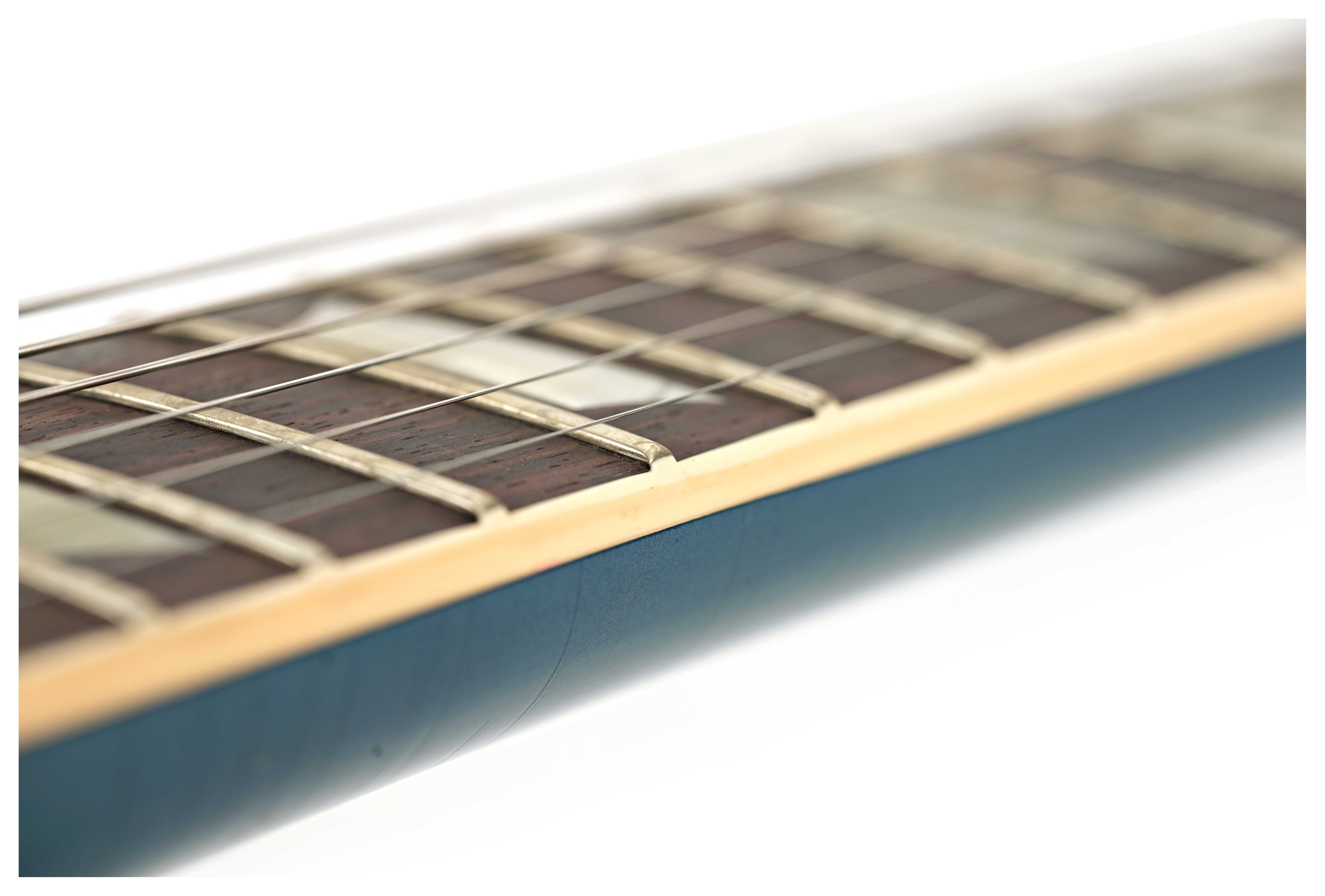 GUITARGUITAR Gibson Custom Shop 1963 Firebird V with Maestro Vibrola Ultra Light Aged Pelham Blue #405043
