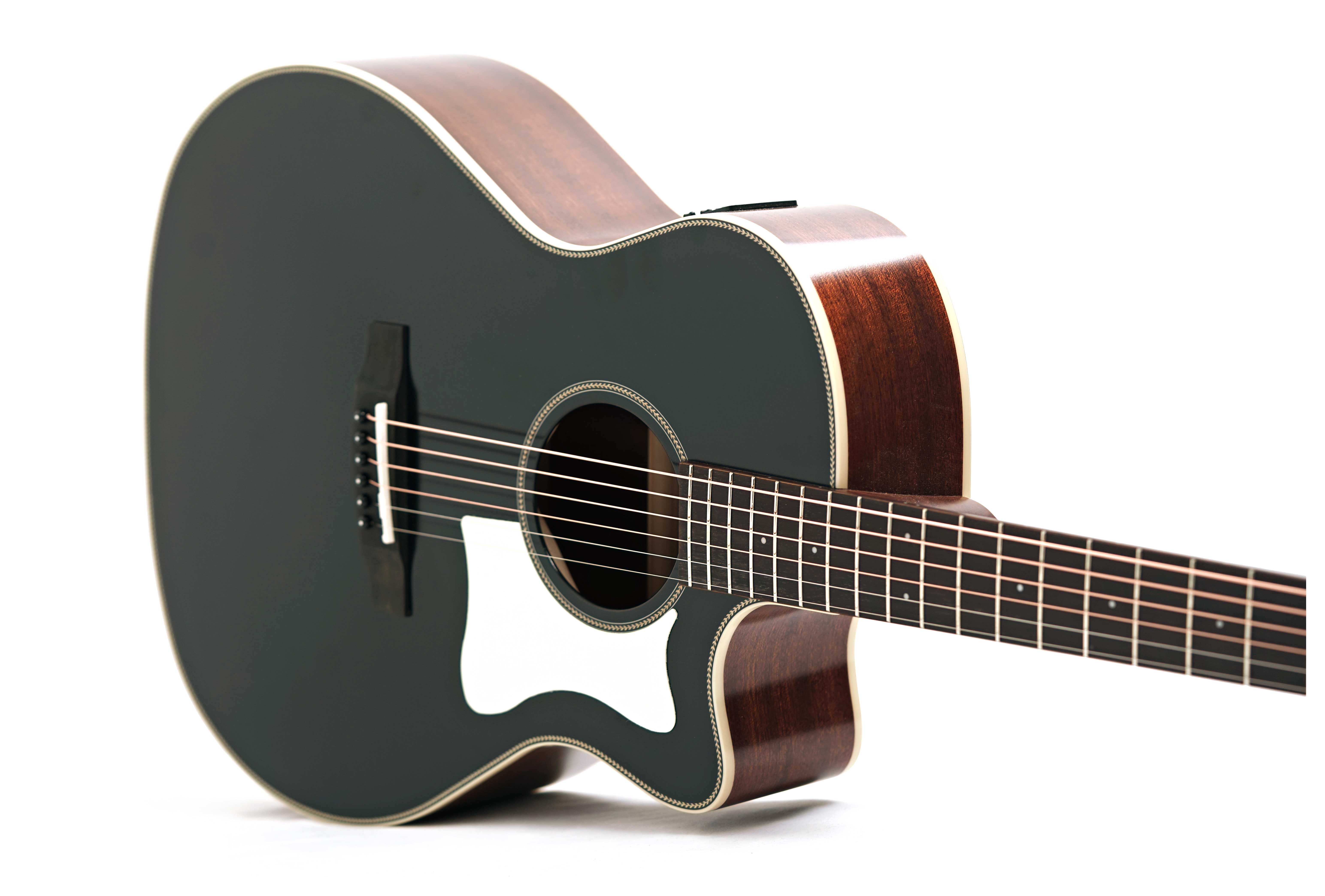 GUITARGUITAR Cort GA1E Special Edition Black Semi Gloss